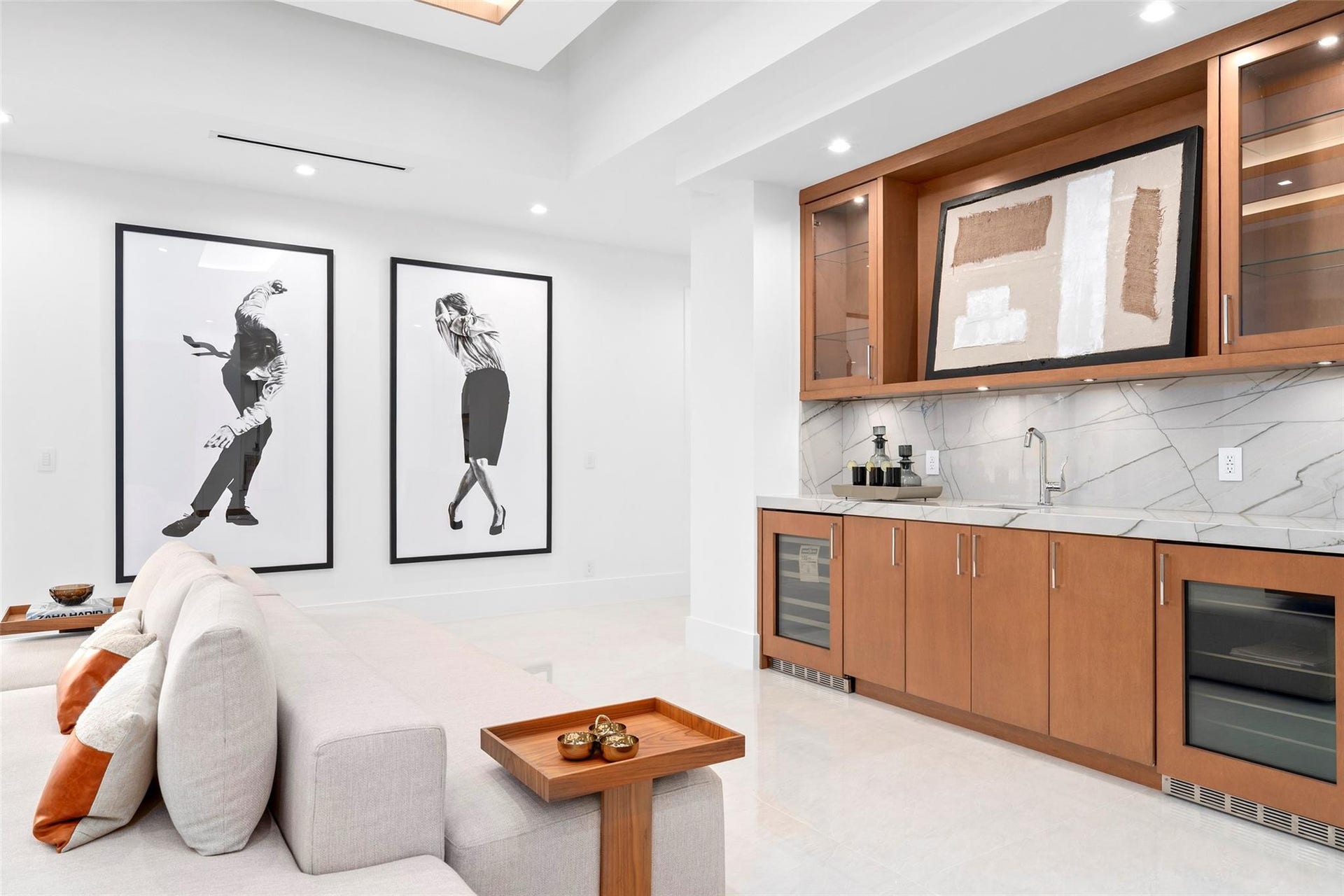 Second-Floor Sitting Area with Open Views  Perfect for Relaxing or Entertaining Guests