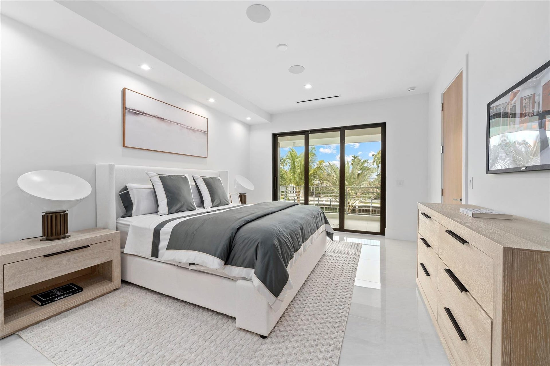 Second-Floor Bedroom with Beautiful Water Views, Walk-In Closet, and Spacious En-Suite Bathroom