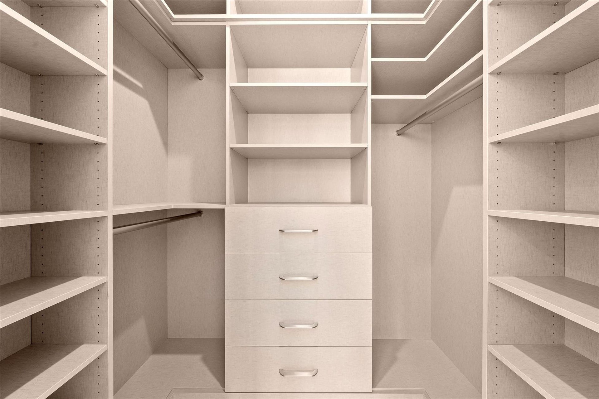 First-Floor Guest Bedroom  Spacious Walk-In Closet