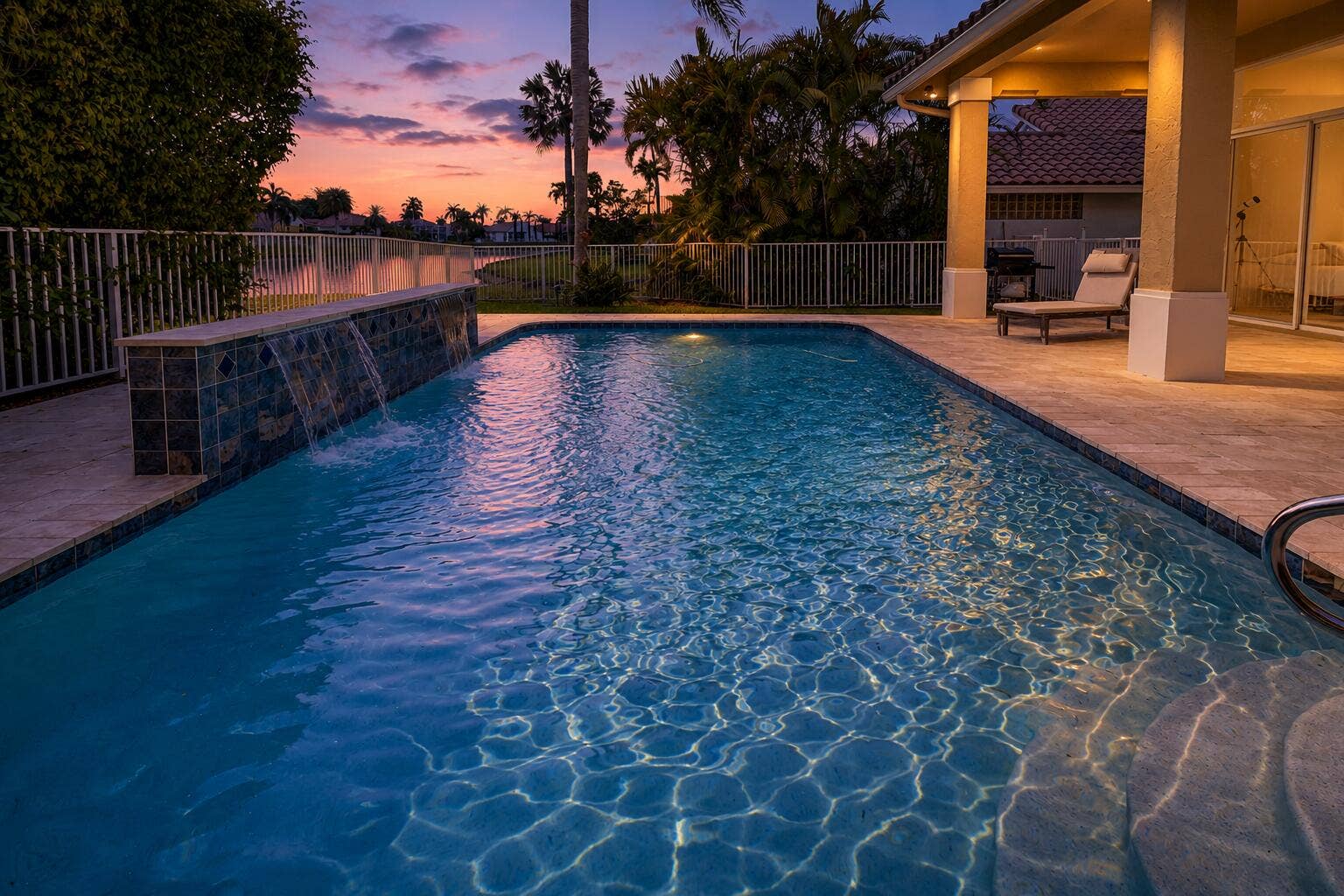 19236 BAY LEAF Court, Boca Raton, FL 33498 Sunset is AI generated