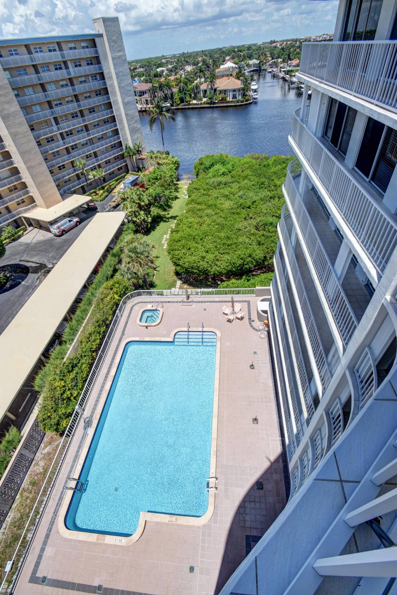 3210 S Ocean Boulevard, #903, Highland Beach, FL 33487 pool view