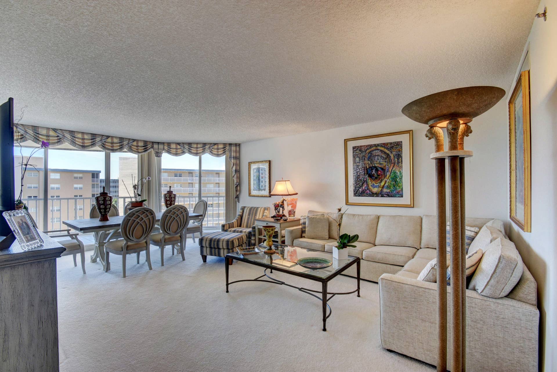3210 S Ocean Boulevard, #903, Highland Beach, FL 33487 villa costa living room