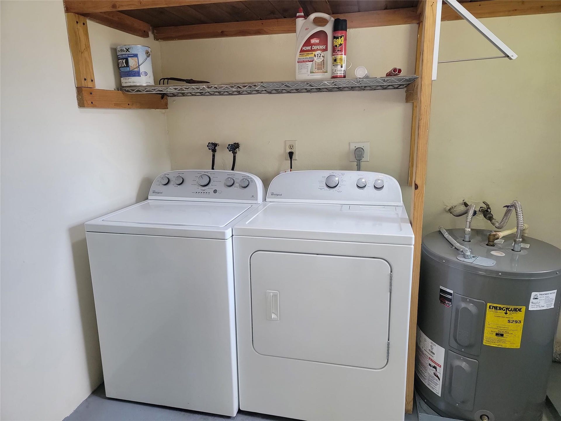1601 SW 1 Terrace, #1, Pompano Beach, Pompano Beach, FL 33060 Full size washer dryer with spare refrigerator in storage/utility room off patio.