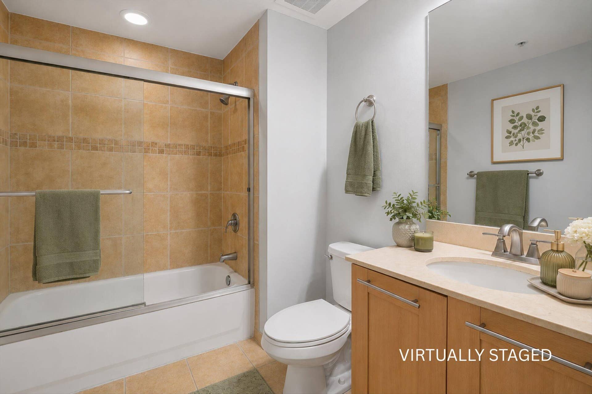 Guest Bathroom (Virtually Staged)