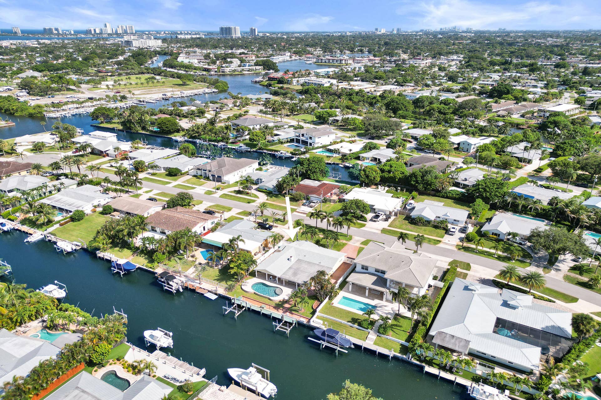 733 JACANA Way, North Palm Beach, FL 33408 Aerial View
