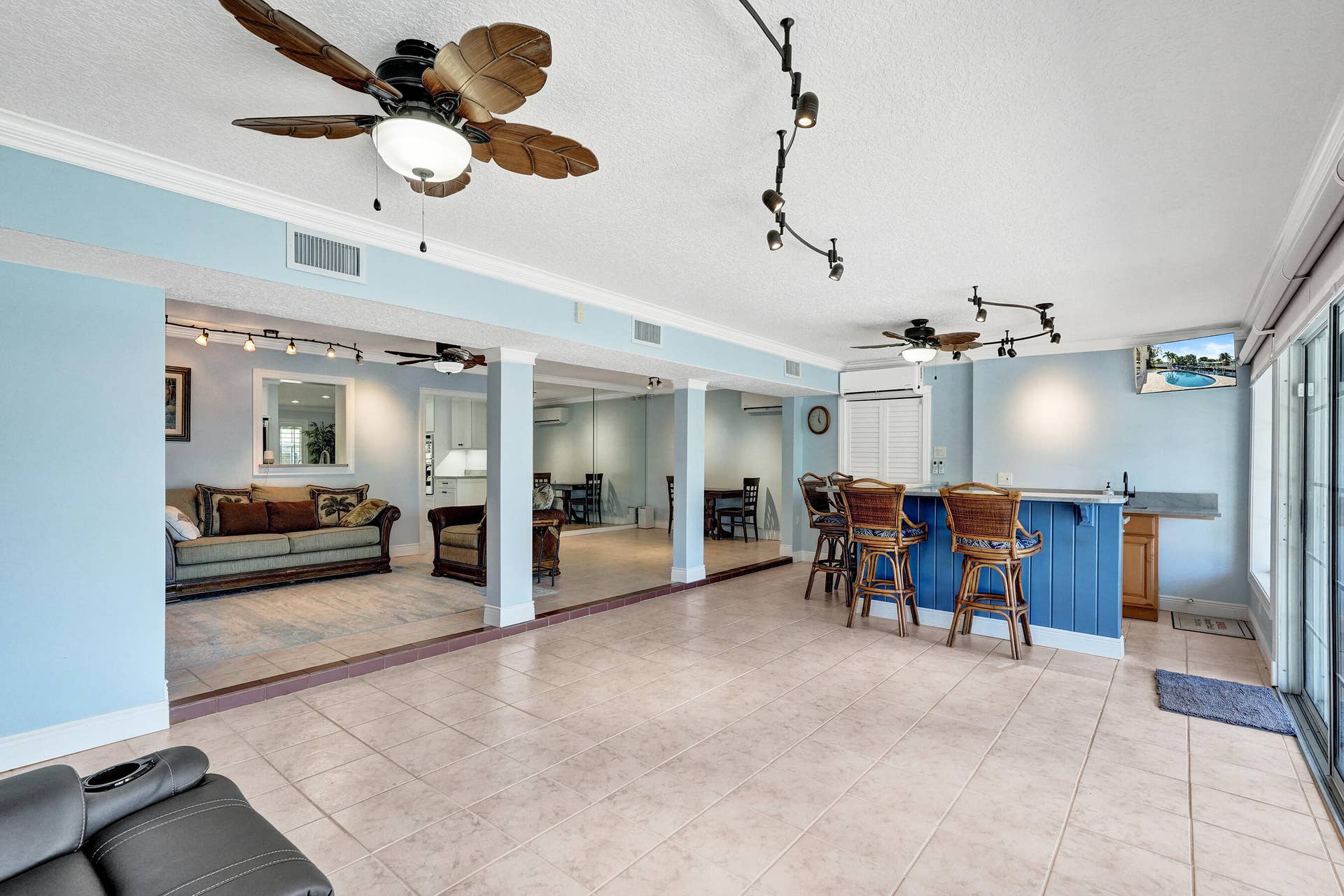 733 JACANA Way, North Palm Beach, FL 33408 Three mini-split air conditioners have been installed in the rear of the home in 2025, which are exceptionally efficient. They have a 5 year warranty. The front of the home is cooled by a 3 ton central A/C unit.