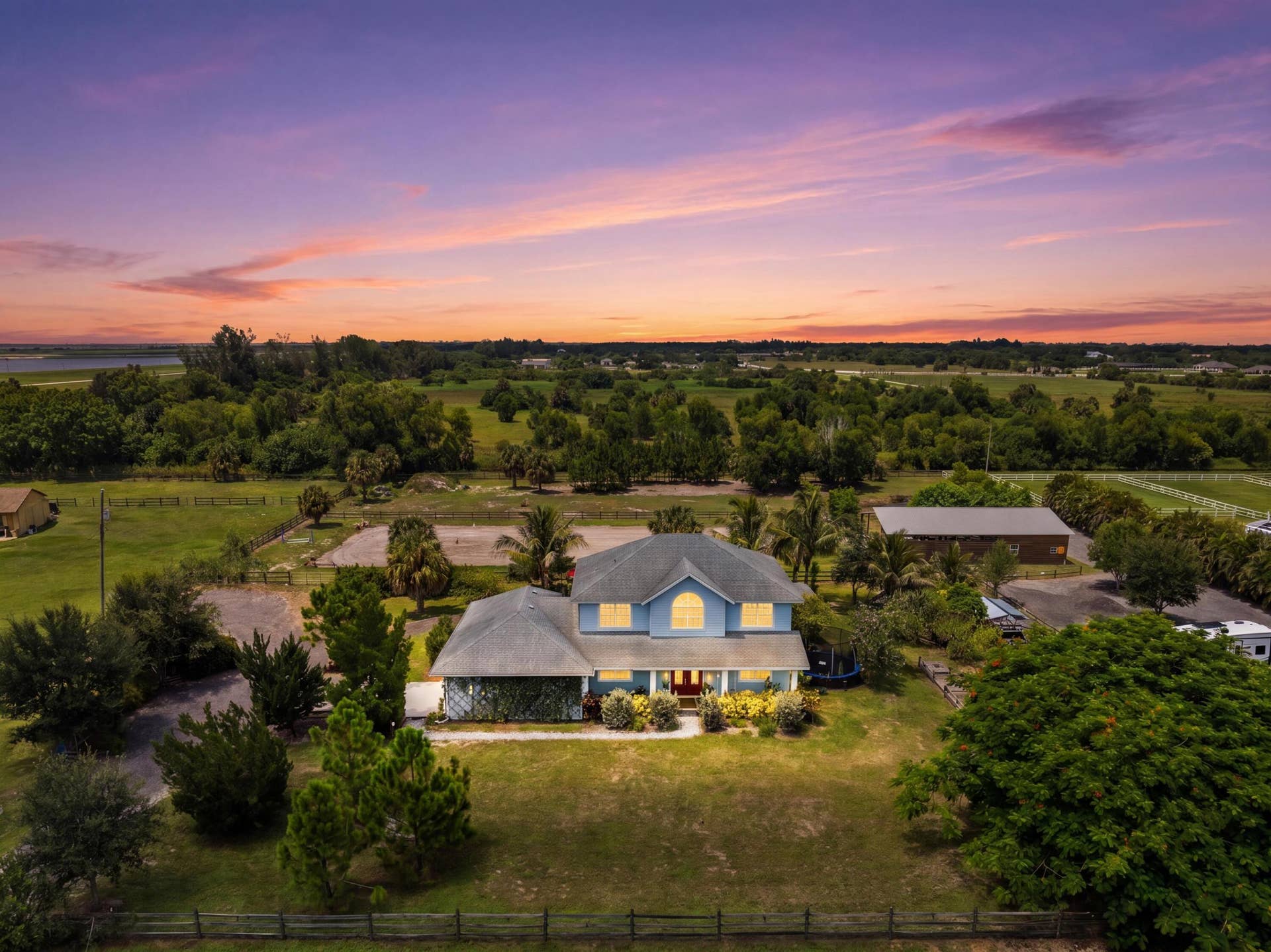 19925 Black Falcon Road, Loxahatchee, FL 33470 DJI_0385_twilight