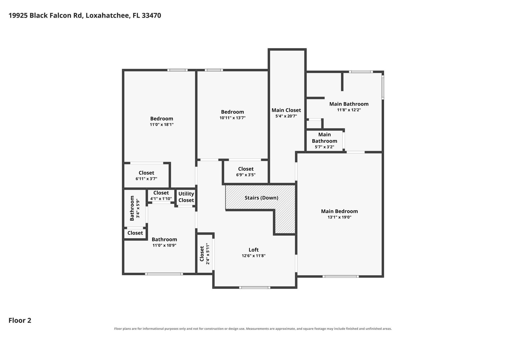 19925 Black Falcon Road, Loxahatchee, FL 33470 Floor-2