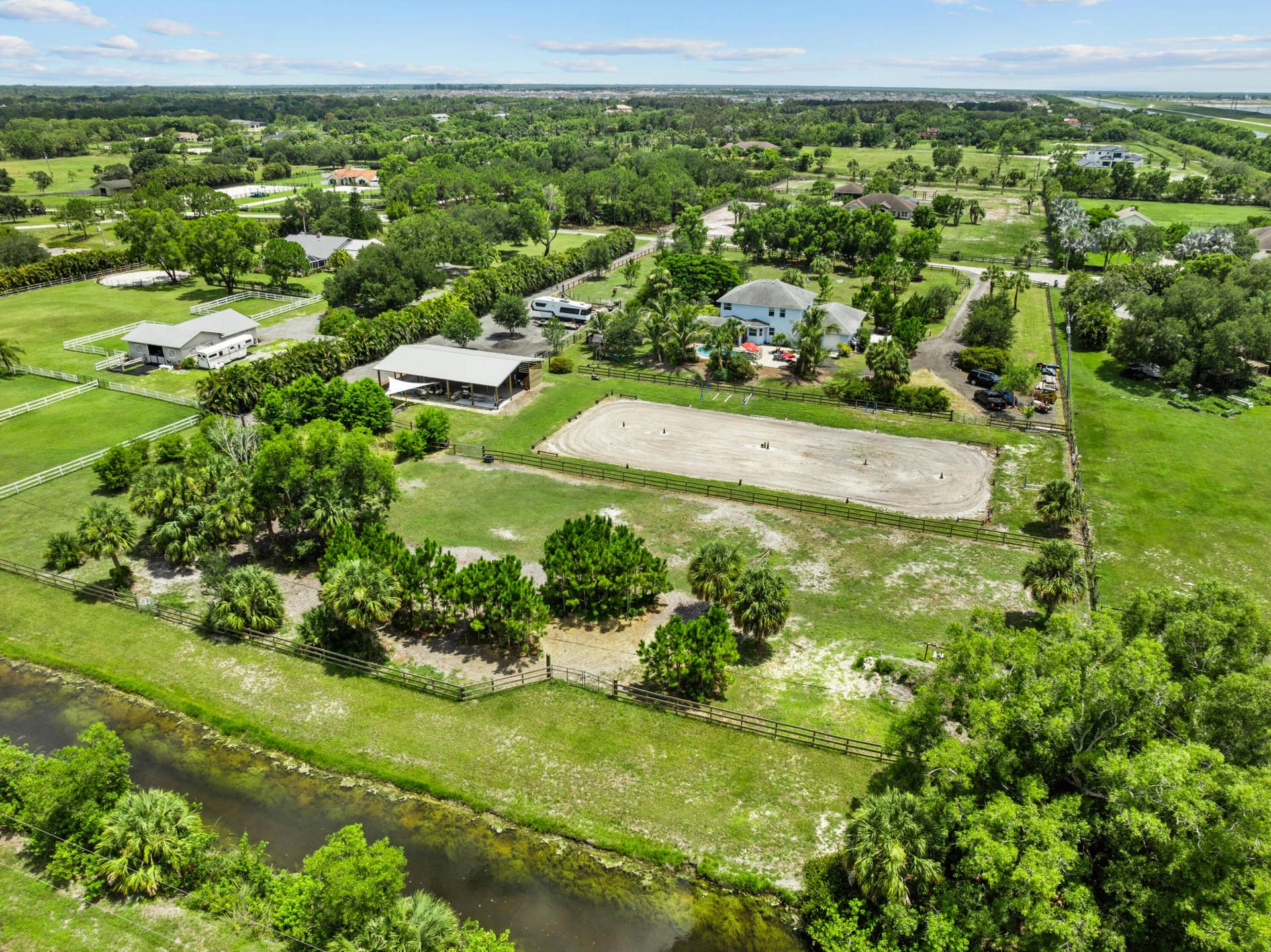 19925 Black Falcon Road, Loxahatchee, FL 33470 back pasture