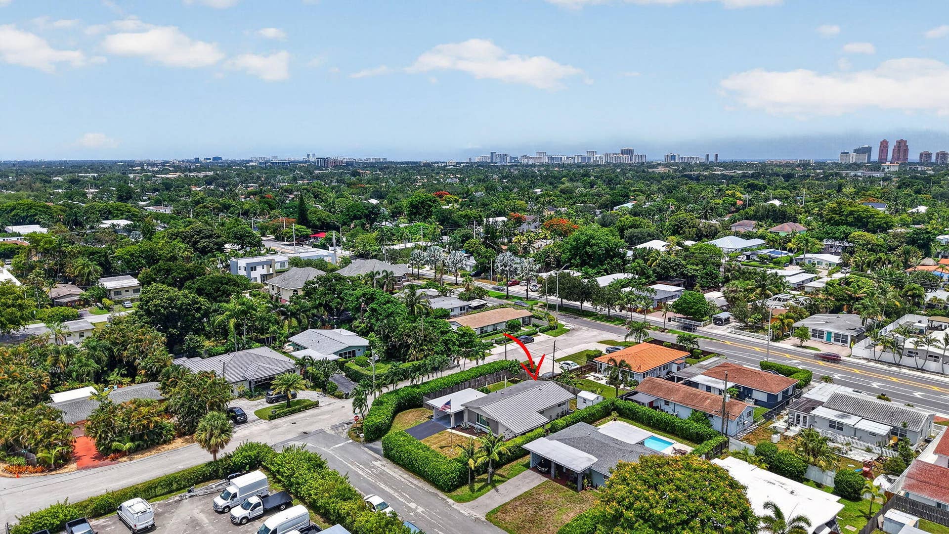 1608 NE 14TH Terrace, Fort Lauderdale, FL 33305 Looking North East