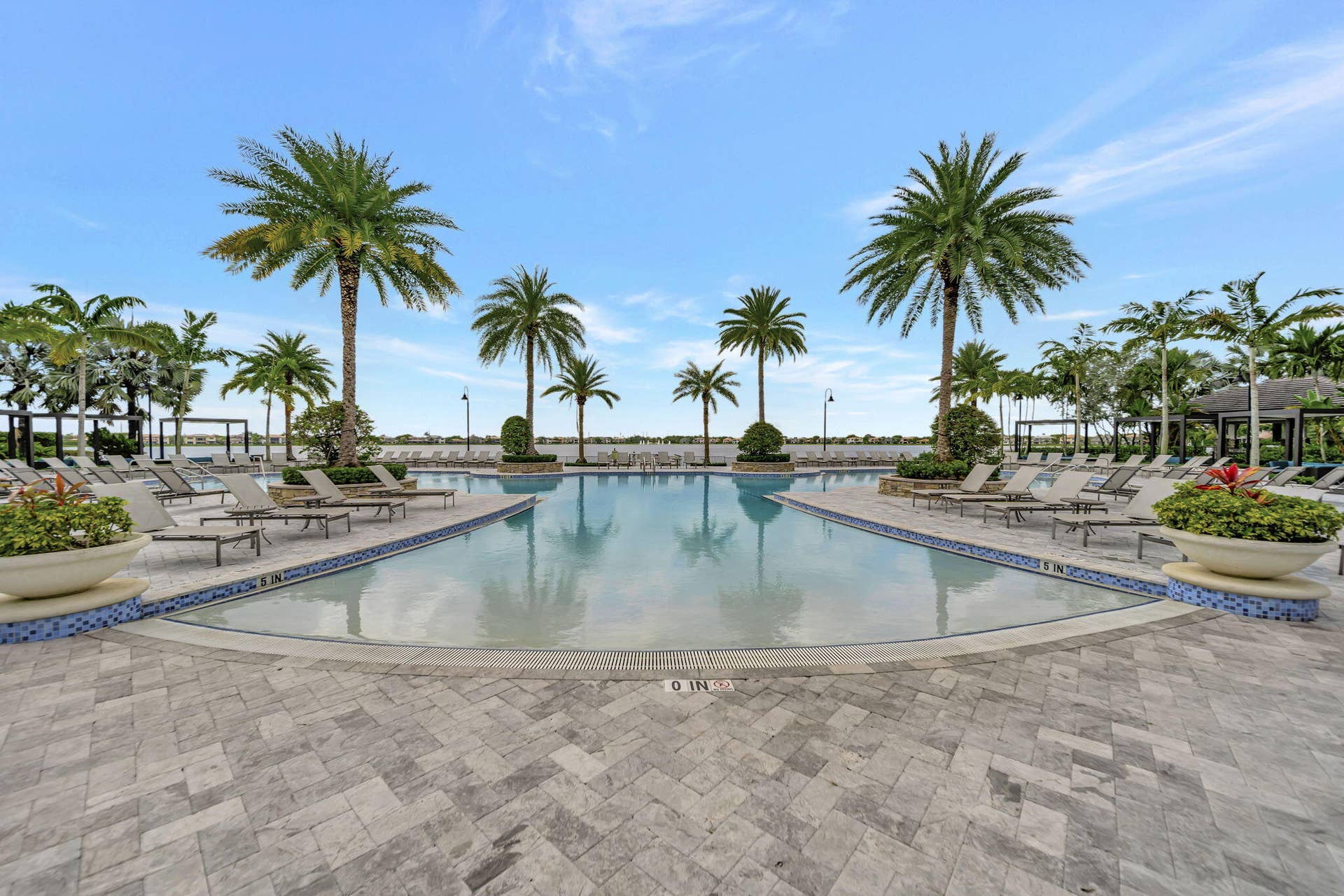 You walk right into the BEACH pool