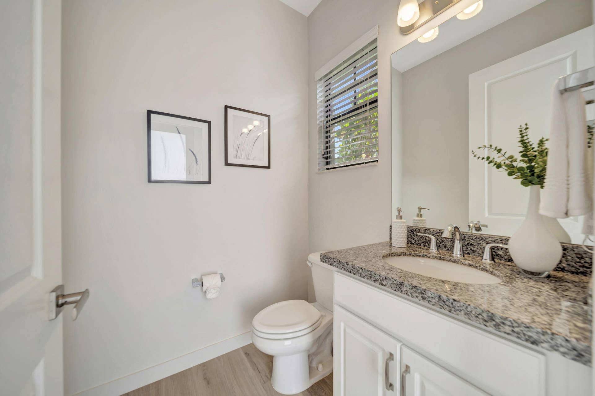 2nd 1/2 bathroom - CABANA bath - goes right out to POOL