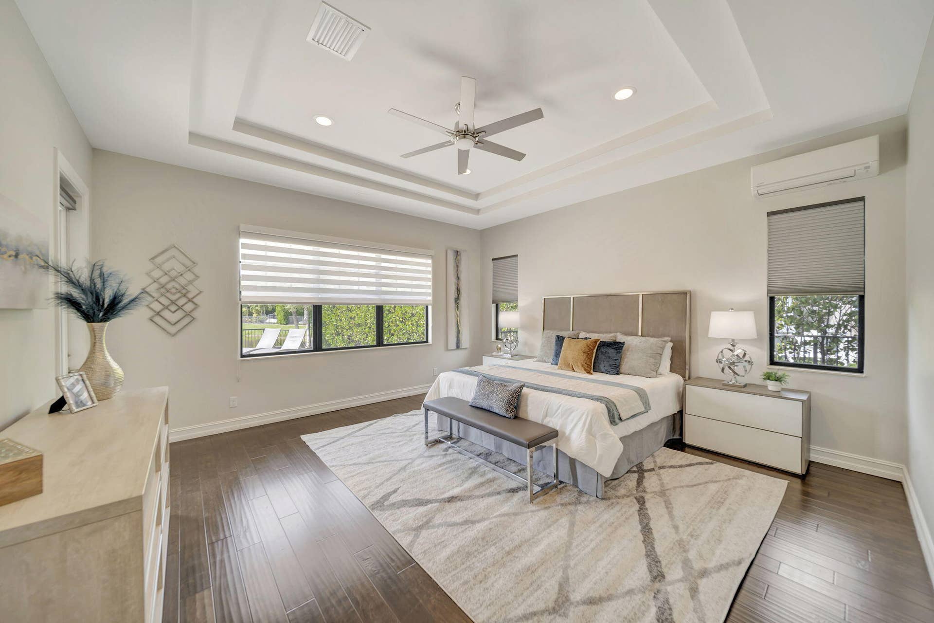 Primary Bedroom - with cabana door to POOL