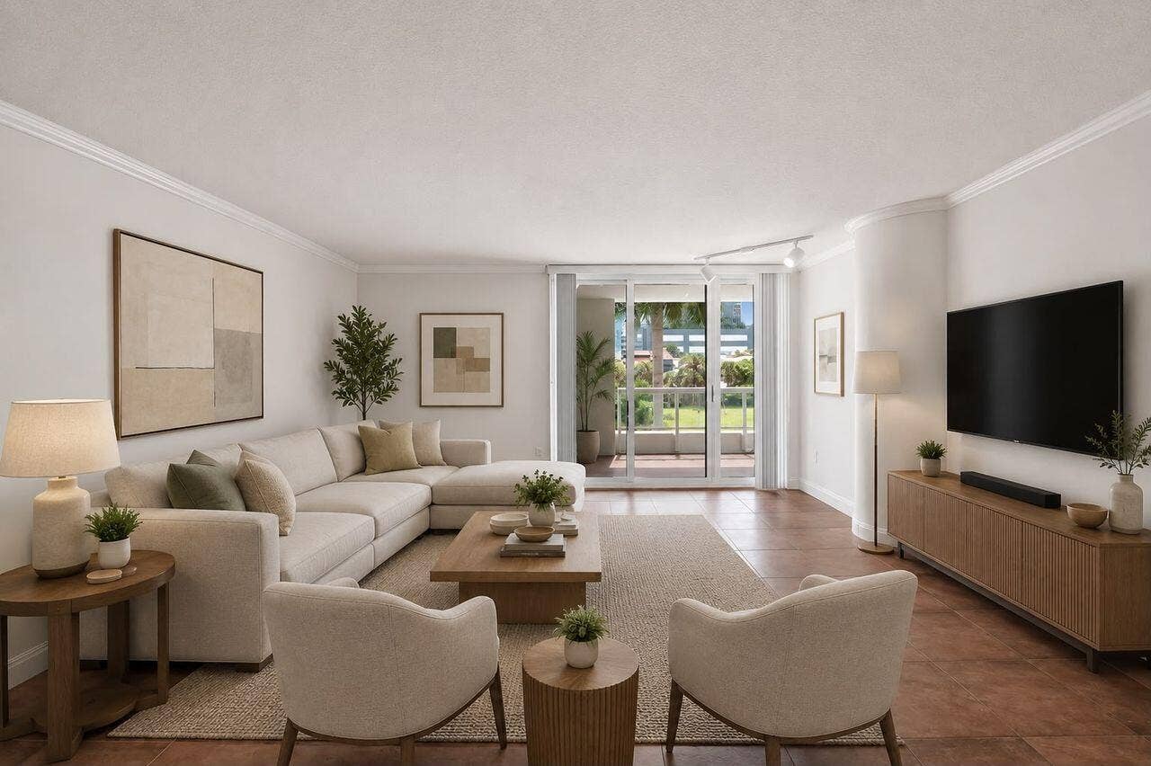 Virtual Staging Living Room