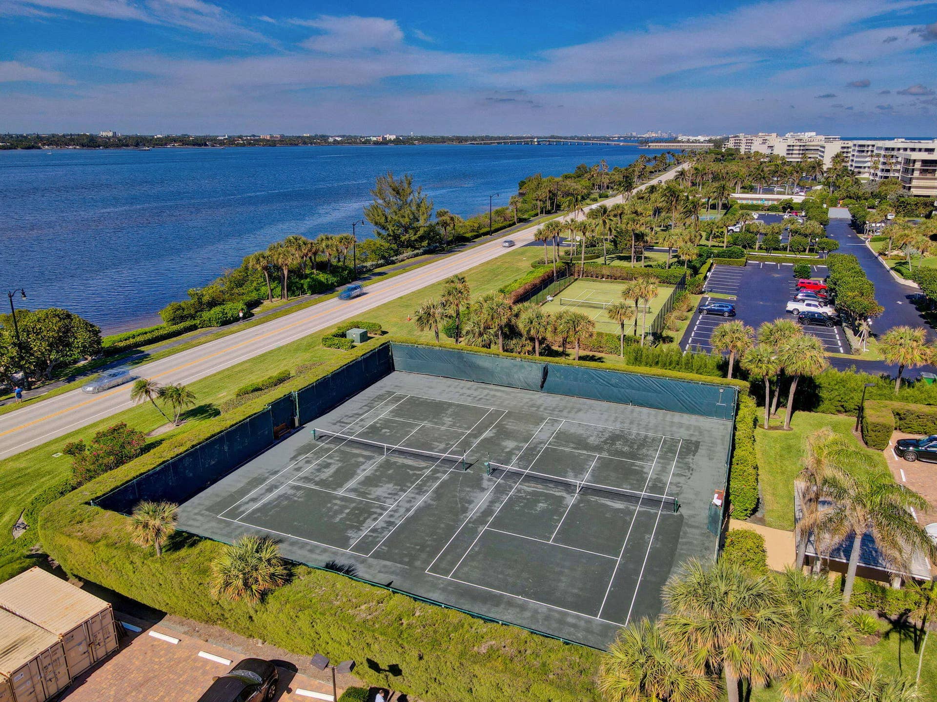 3440 S OCEAN Boulevard, #105S, Palm Beach, FL 33480 Tennis Courts with Intracoastal breezes