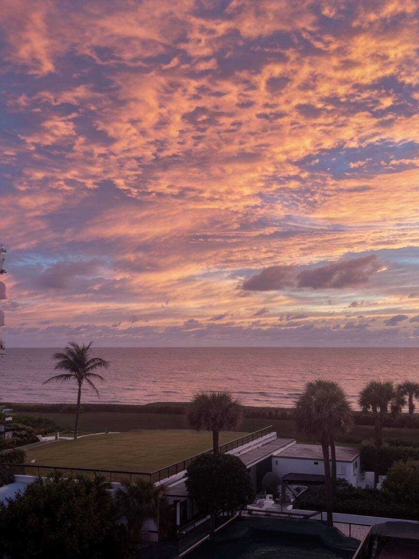 3440 S OCEAN Boulevard, #105S, Palm Beach, FL 33480 End Your Day watching SUNSET