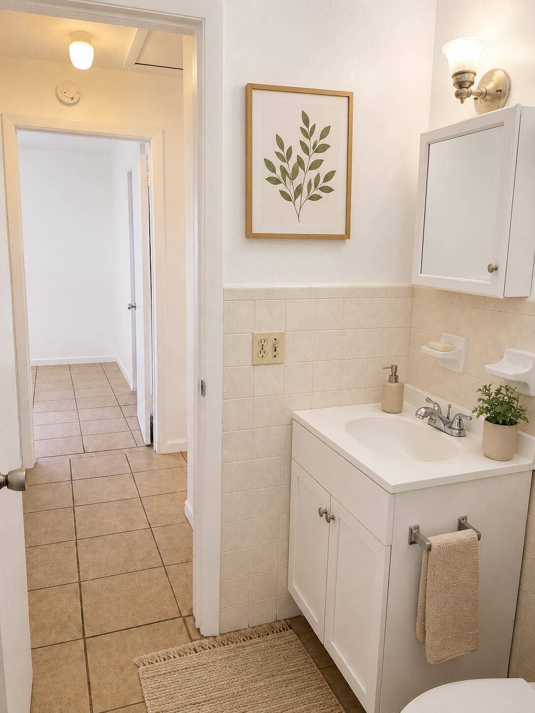 Bathroom Virtually Staged