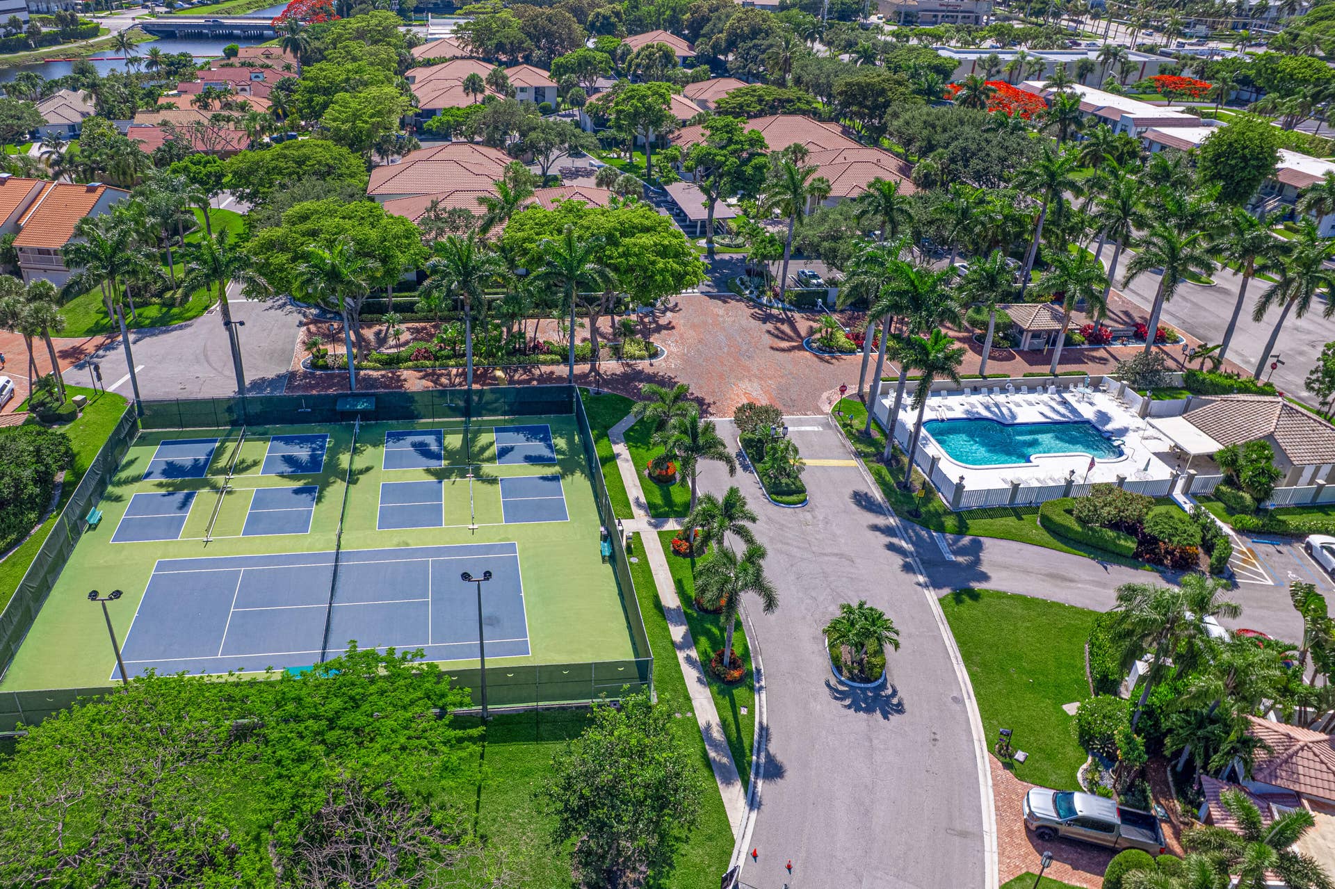 85 PELICAN POINTE Drive, #203, Delray Beach, FL 33483 Aerial