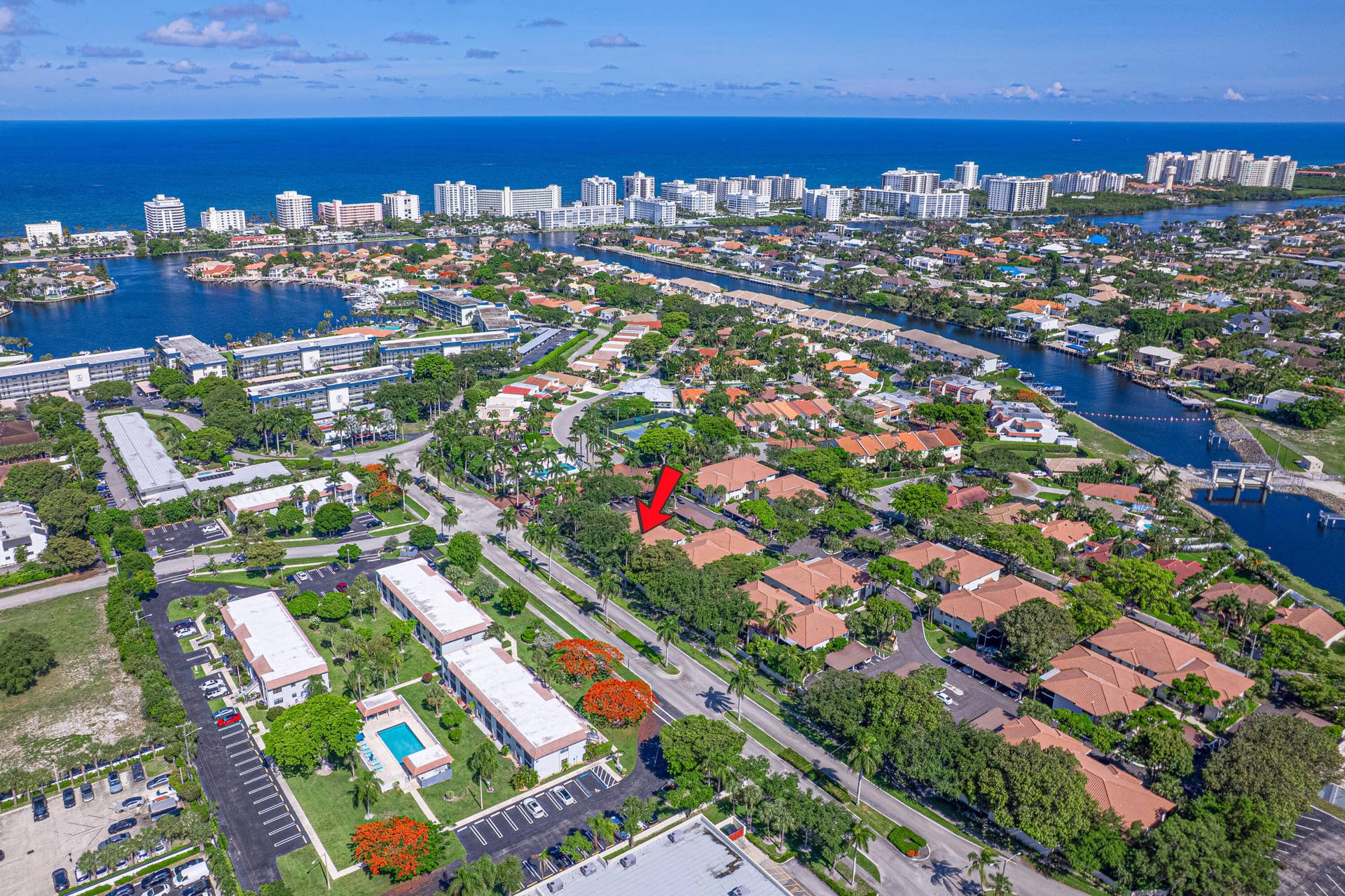 85 PELICAN POINTE Drive, #203, Delray Beach, FL 33483 Aerial-4