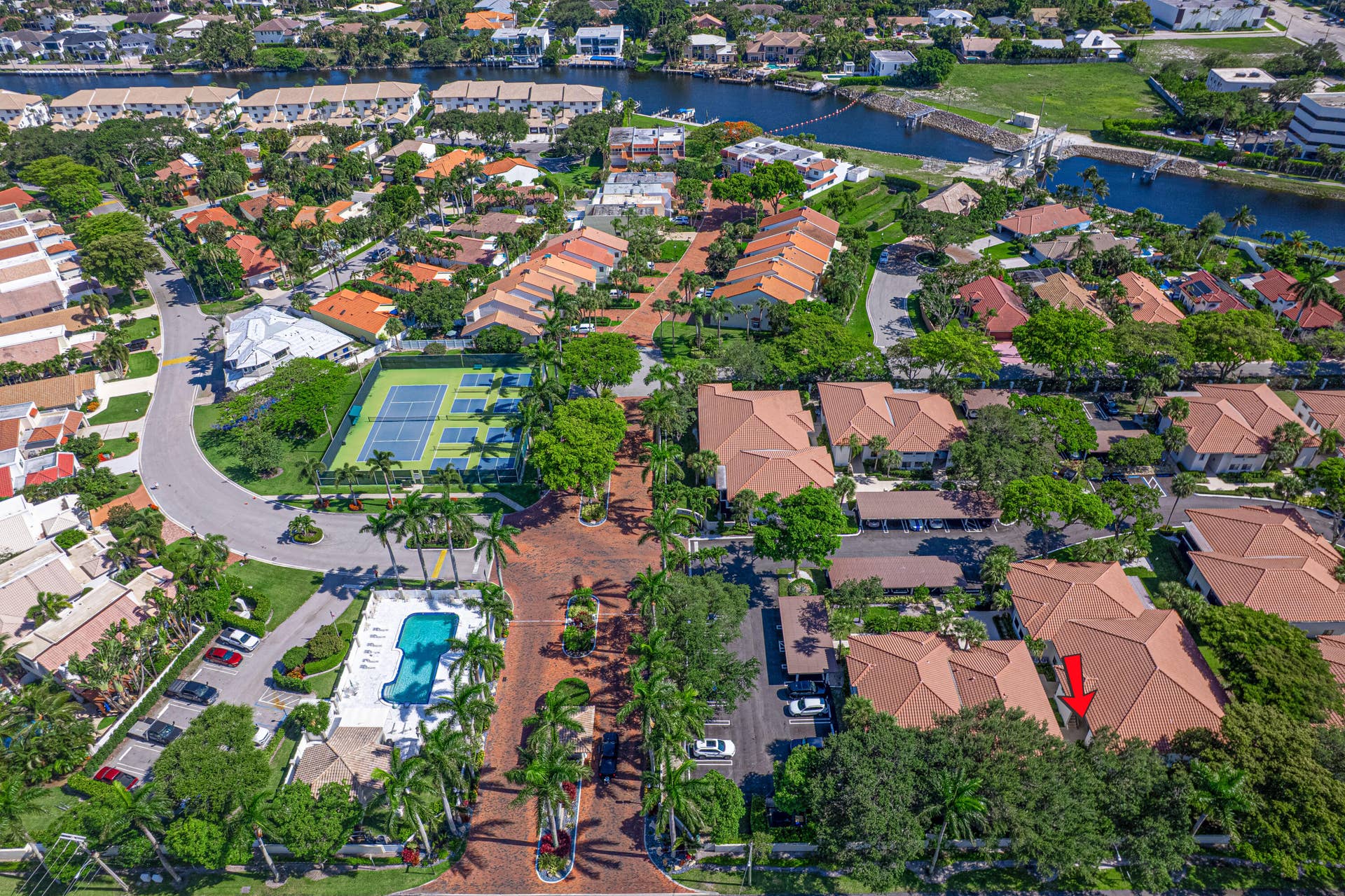 85 PELICAN POINTE Drive, #203, Delray Beach, FL 33483 Aerial-5