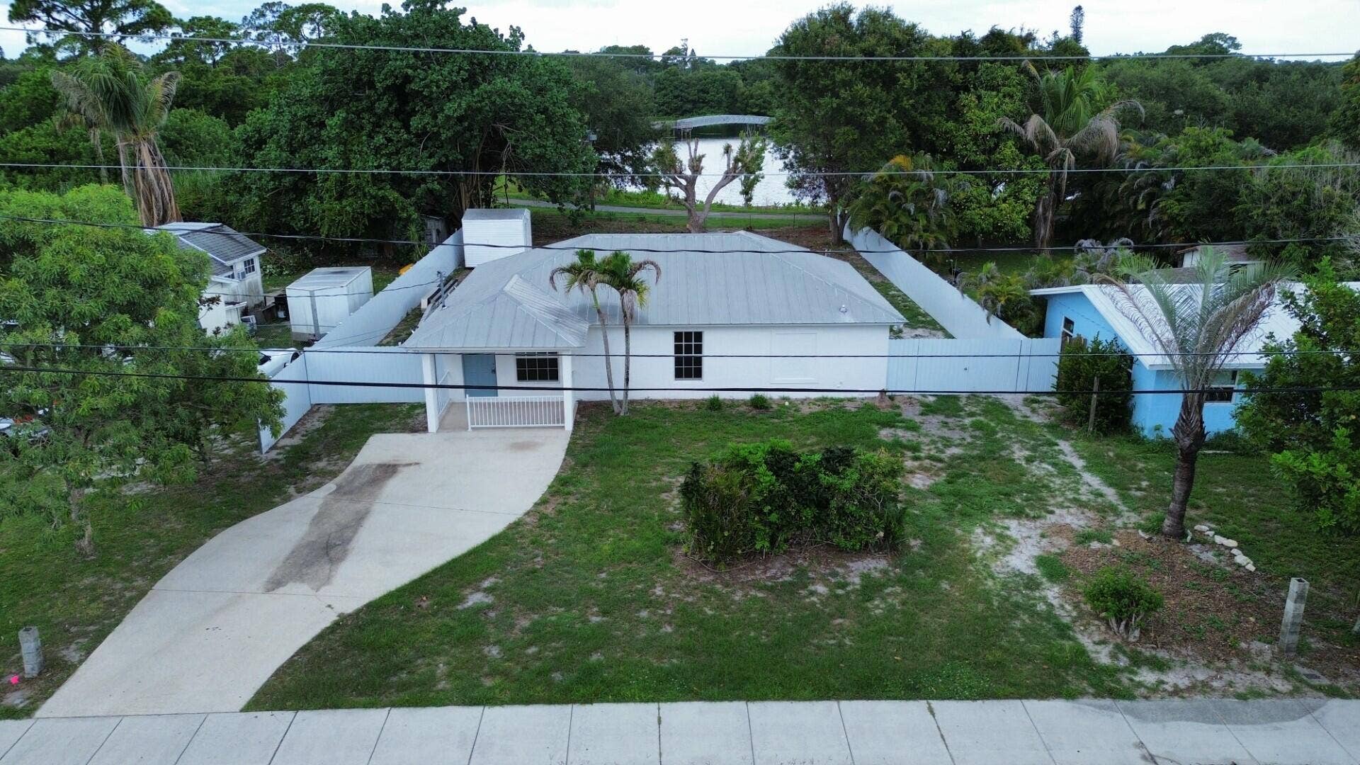 5060 SE EBBTIDE Avenue, Stuart, FL 34997 Backyard Aerial
