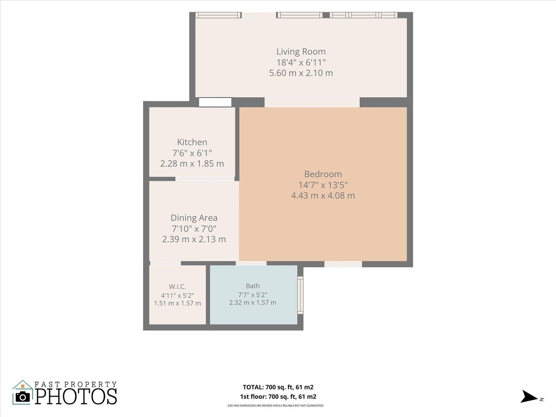 461 SE 19th Avenue, #1, Pompano Beach, FL 33060 01-Floor Plan