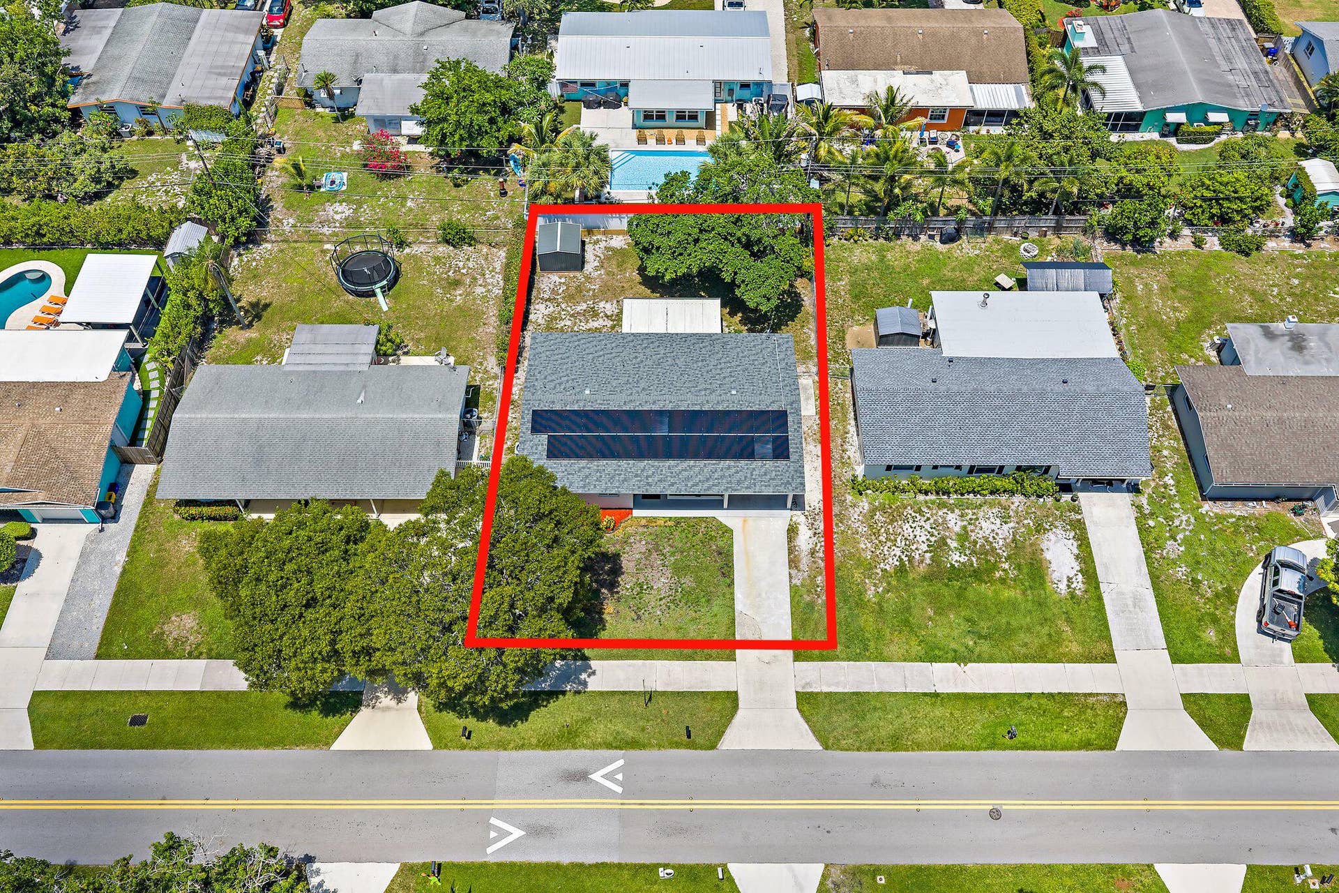 417 PHILADELPHIA Drive, Jupiter, FL 33458 Phila Aerial