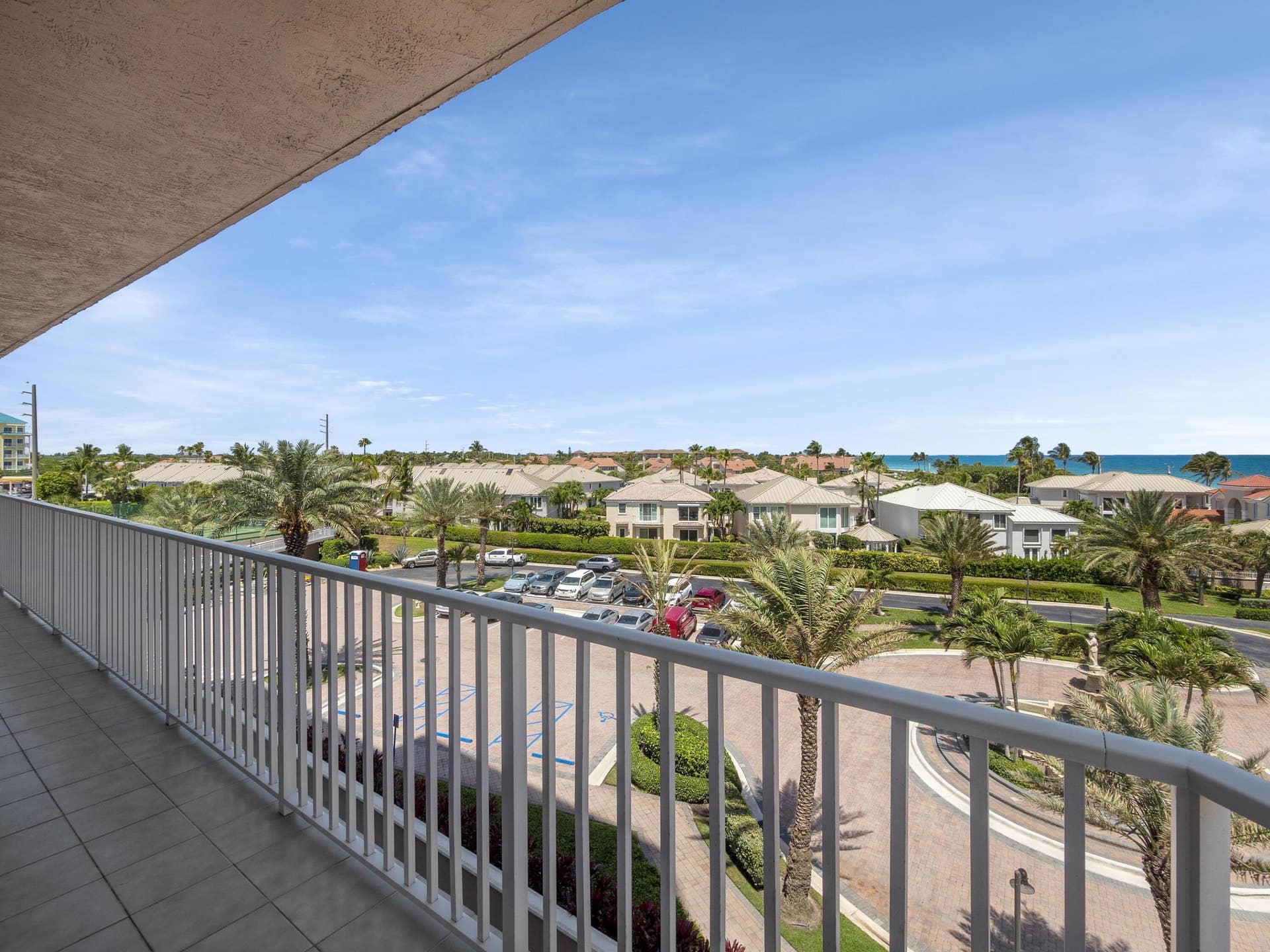 700 Ocean Royale, #401, Juno Beach, FL 33408 View from patio off Master
