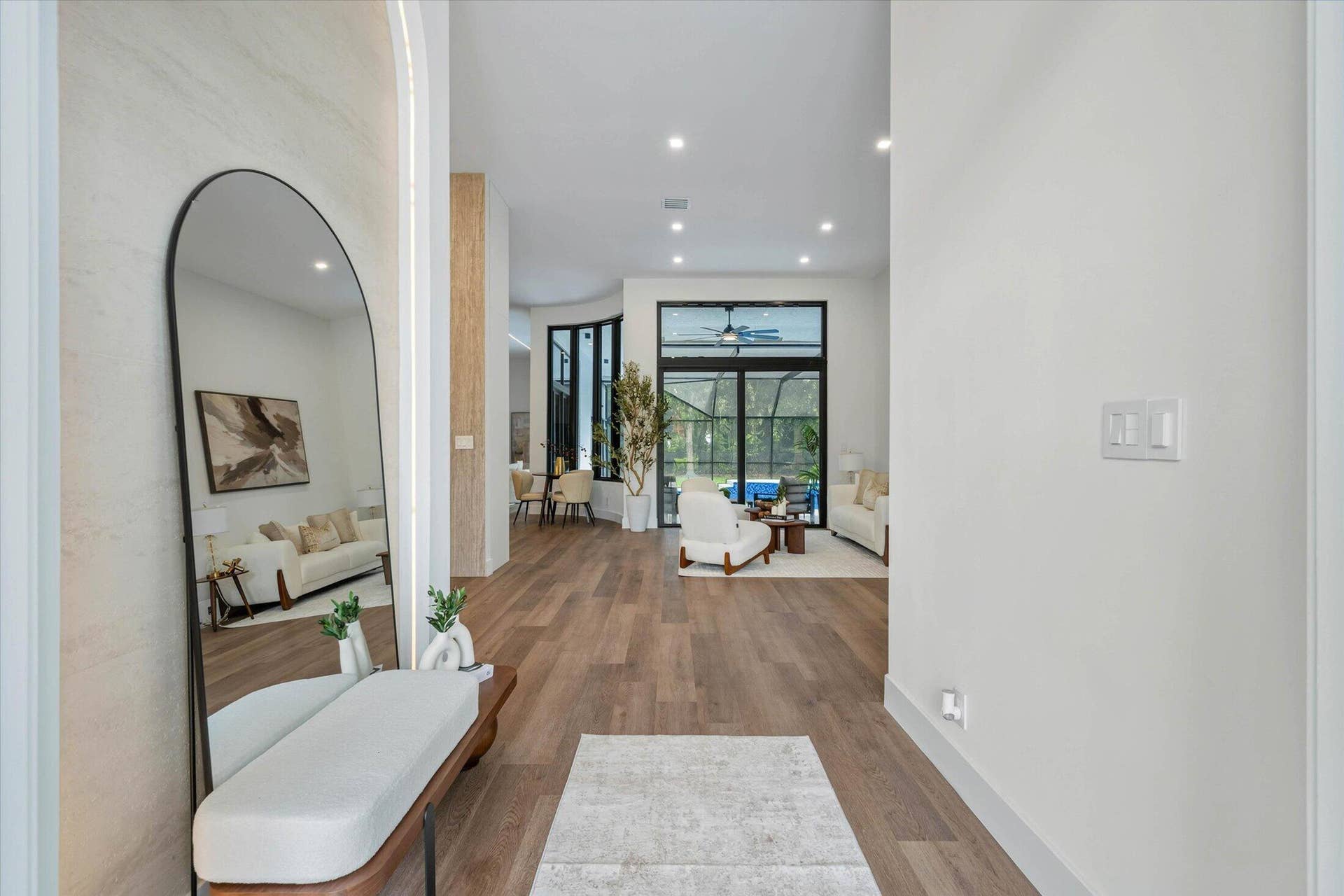 Beautiful foyer upon entry