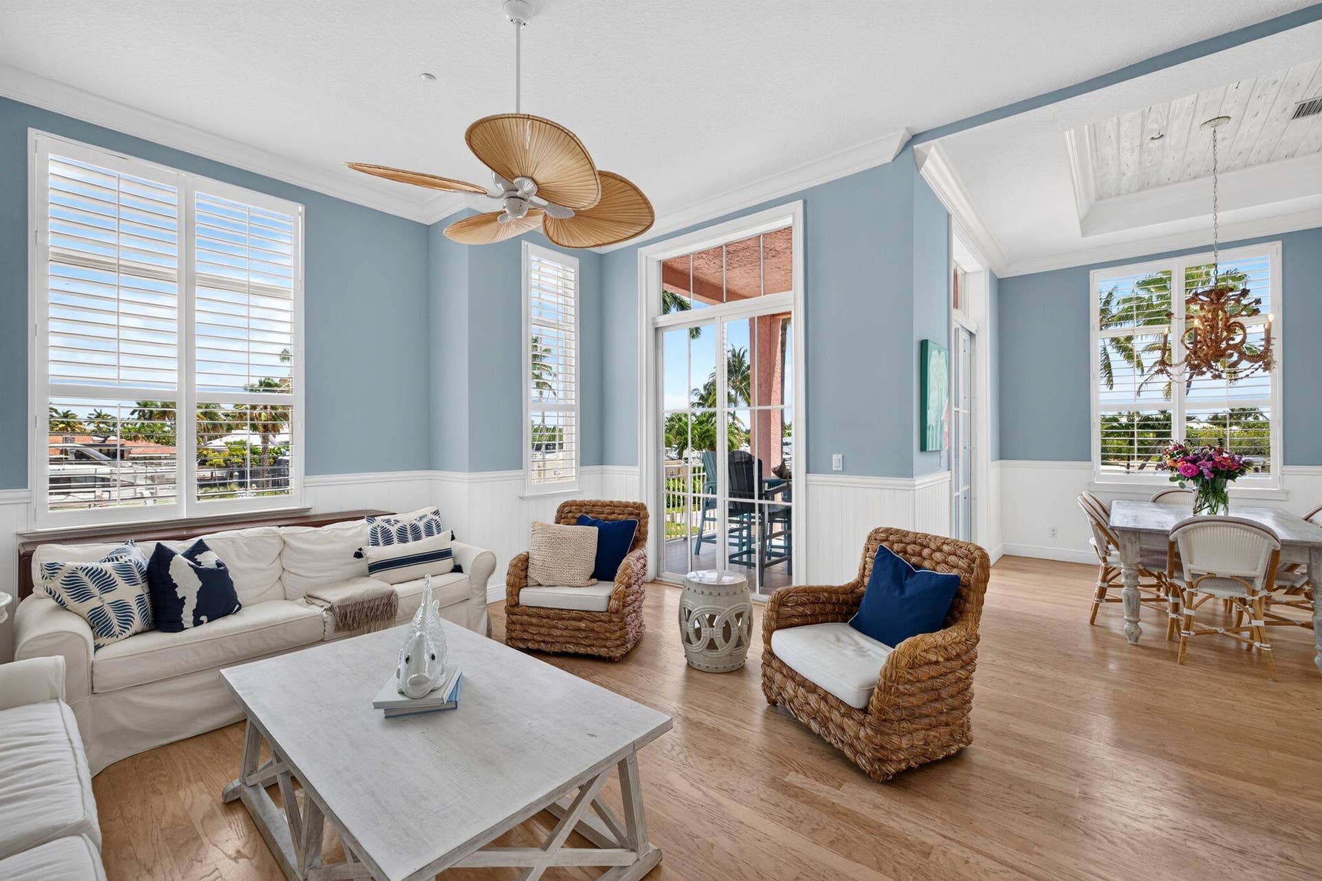 2814 Marina Circle, Lighthouse Point, FL 33064 Plantation Shutters Throughtout