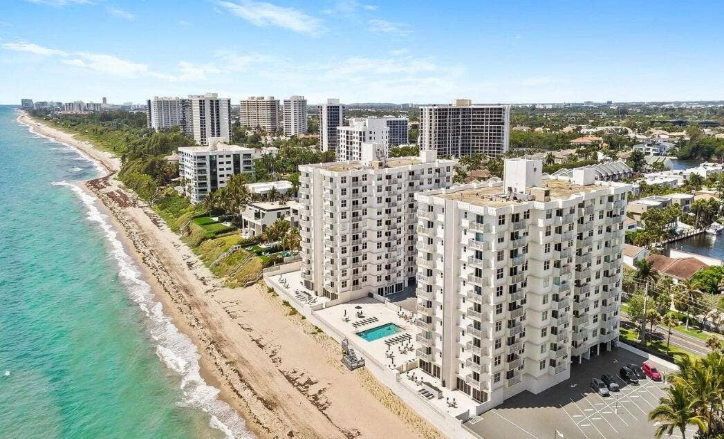 4505 S Ocean Boulevard, #103, Highland Beach, FL 33487 Private beach for miles