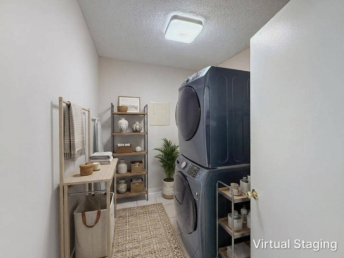 5365 Cannon Way, West Palm Beach, FL 33415 Laundry Room Virtually Staged