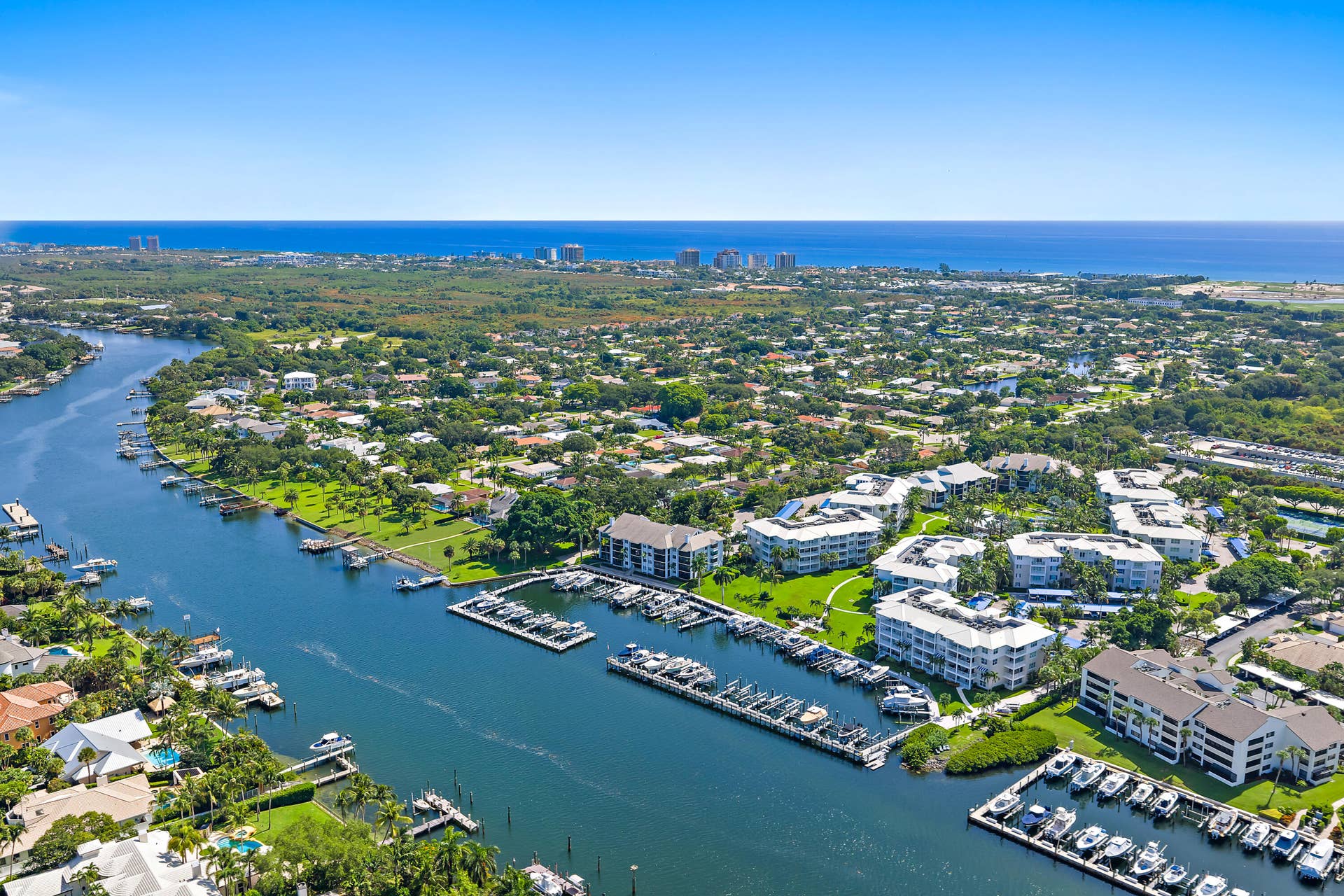 542 Bay Colony Drive N, #542, Juno Beach, FL 33408 From the ICW