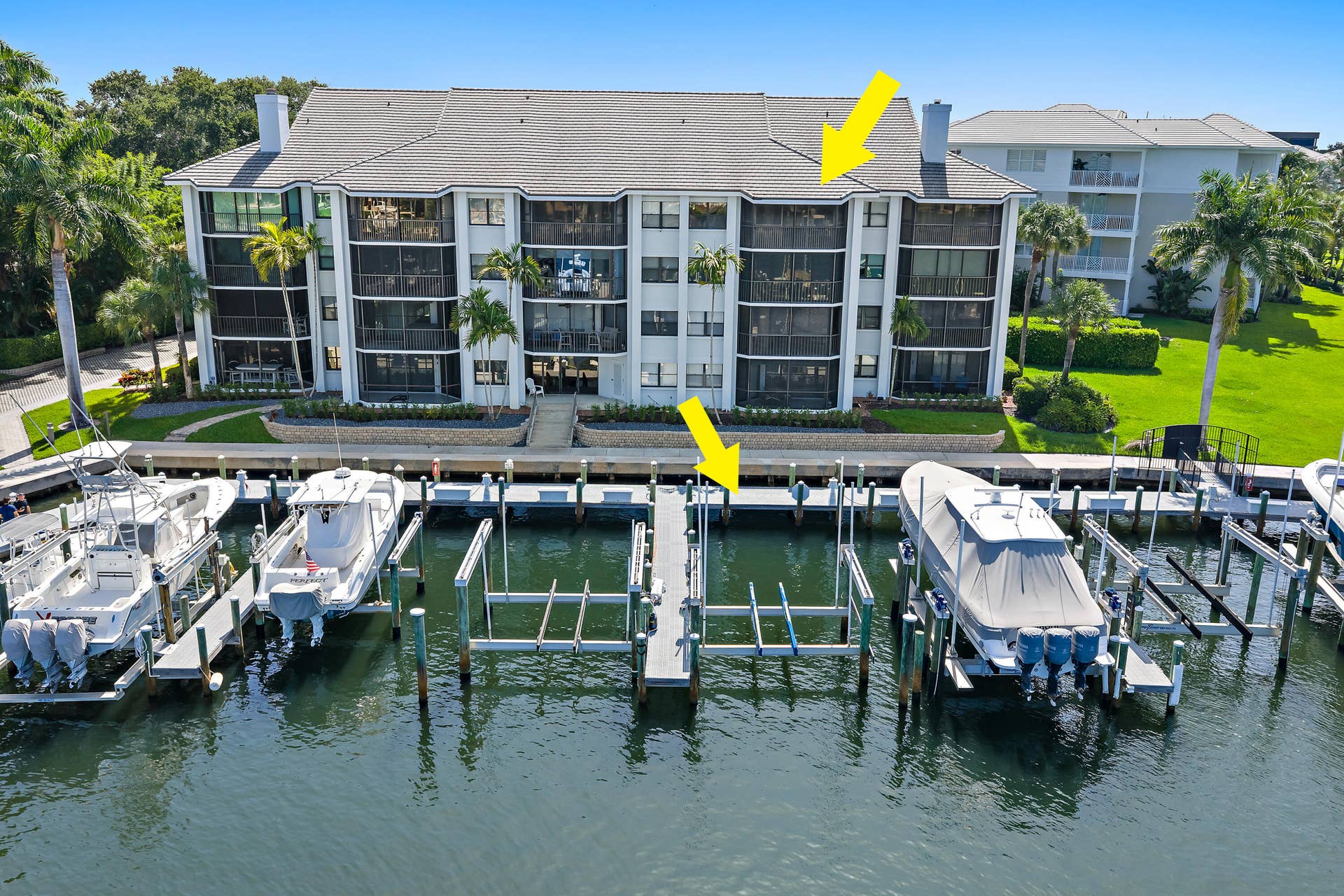 542 Bay Colony Drive N, #542, Juno Beach, FL 33408 Unit and Slip