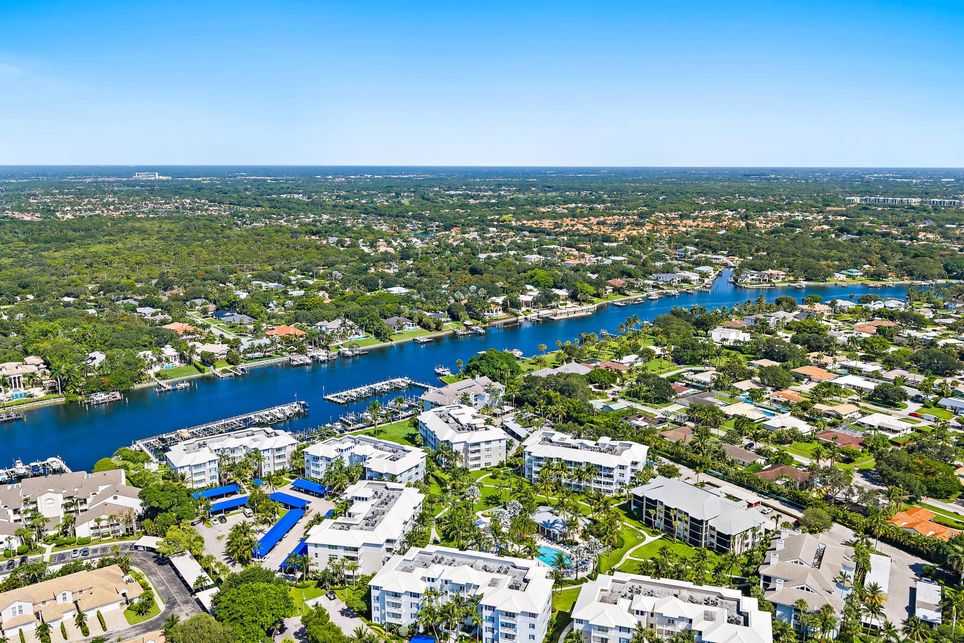 542 Bay Colony Drive N, #542, Juno Beach, FL 33408 From the East