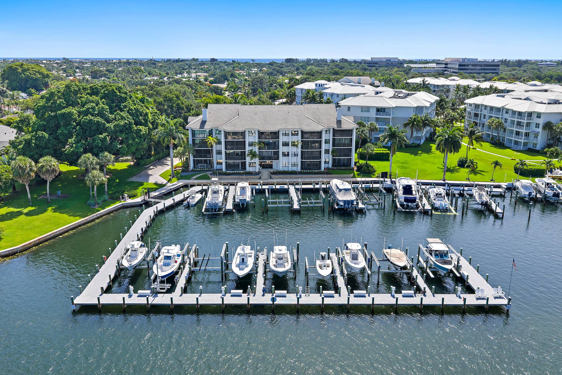 542 Bay Colony Drive N, #542, Juno Beach, FL 33408 From the ICW