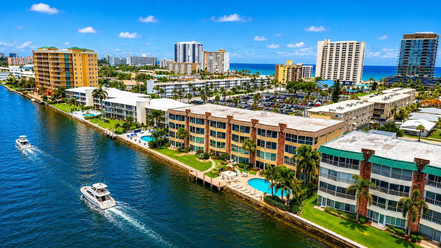 725 N RIVERSIDE Drive, #105, Pompano Beach, FL 33062 Aerial