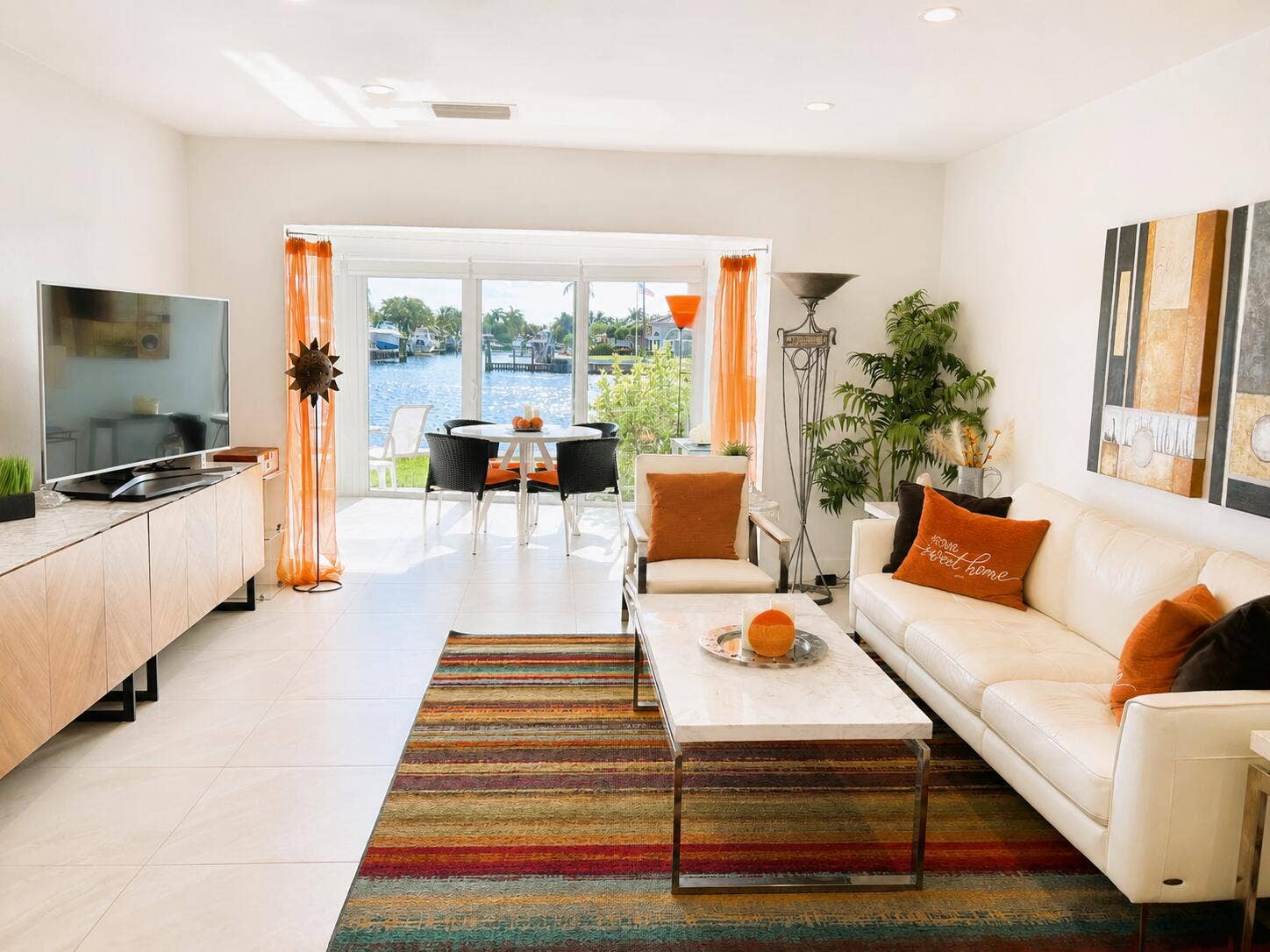 725 N RIVERSIDE Drive, #105, Pompano Beach, FL 33062 Living Room