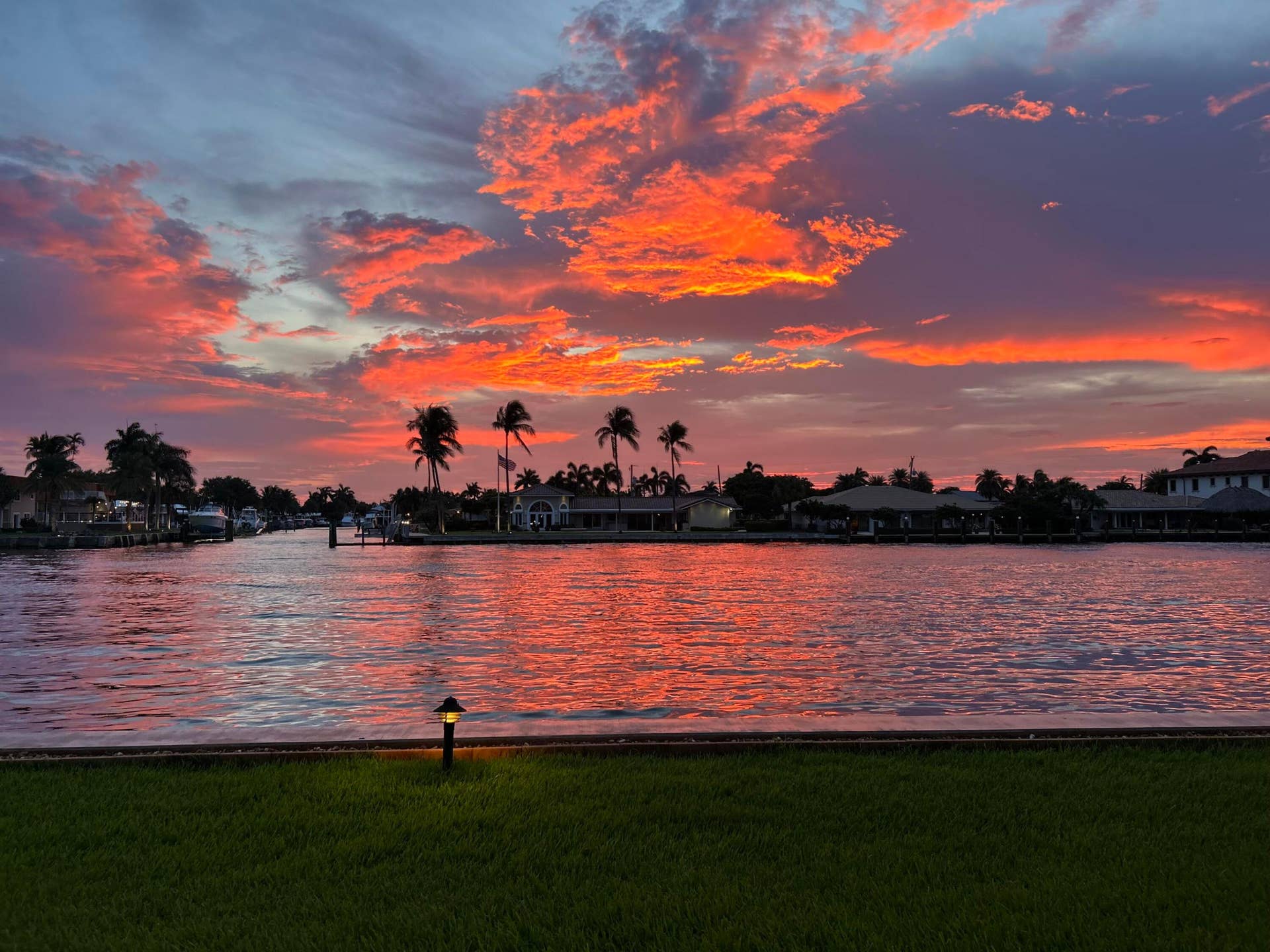 725 N RIVERSIDE Drive, #105, Pompano Beach, FL 33062 Evening View