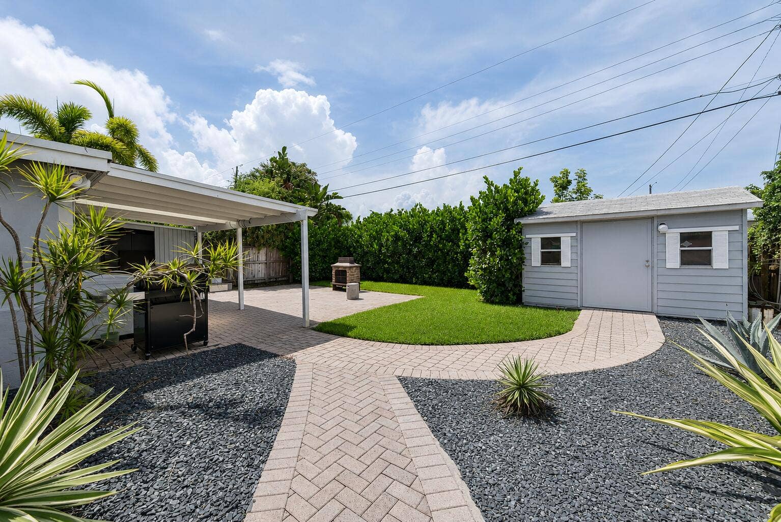 121 NE 55TH Street, Oakland Park, FL 33334 backyard 2