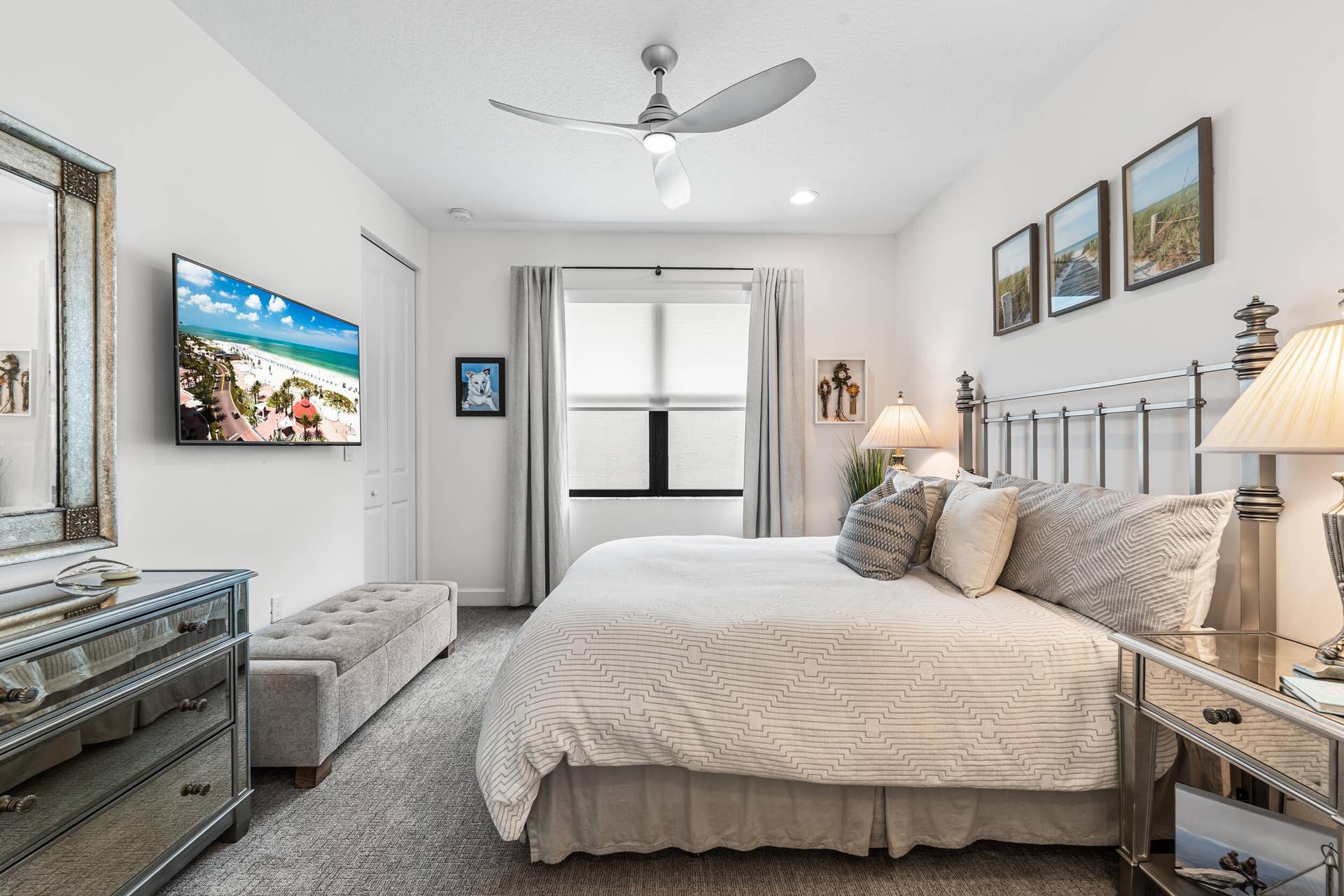 12454 SW Alongshore Drive, Port St Lucie, FL 34987 Third Bedroom with Pocket Doors