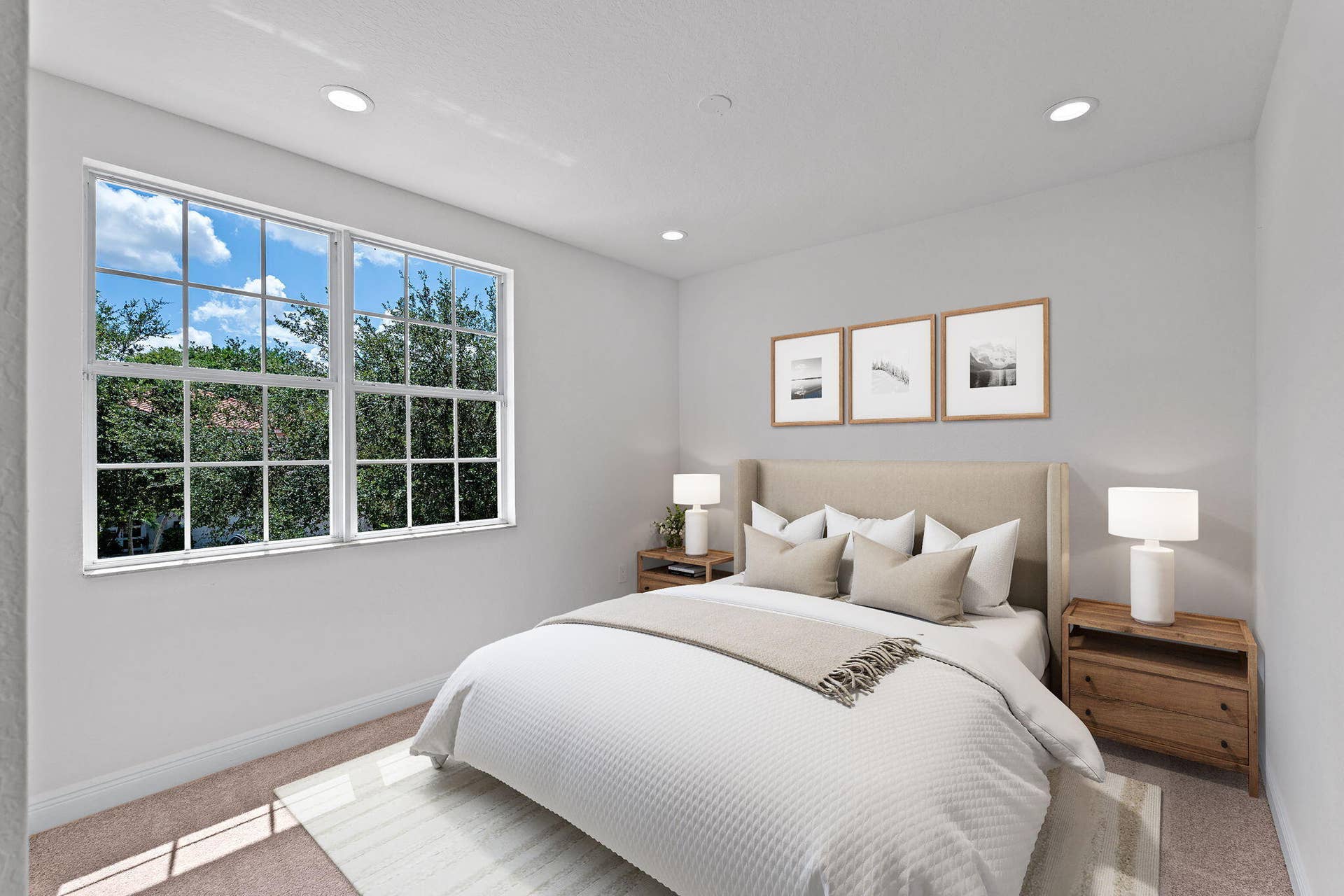 9705 Napoli Woods Lane, Delray Beach, FL 33446 virtually staged bedroom 2 (2nd floor)