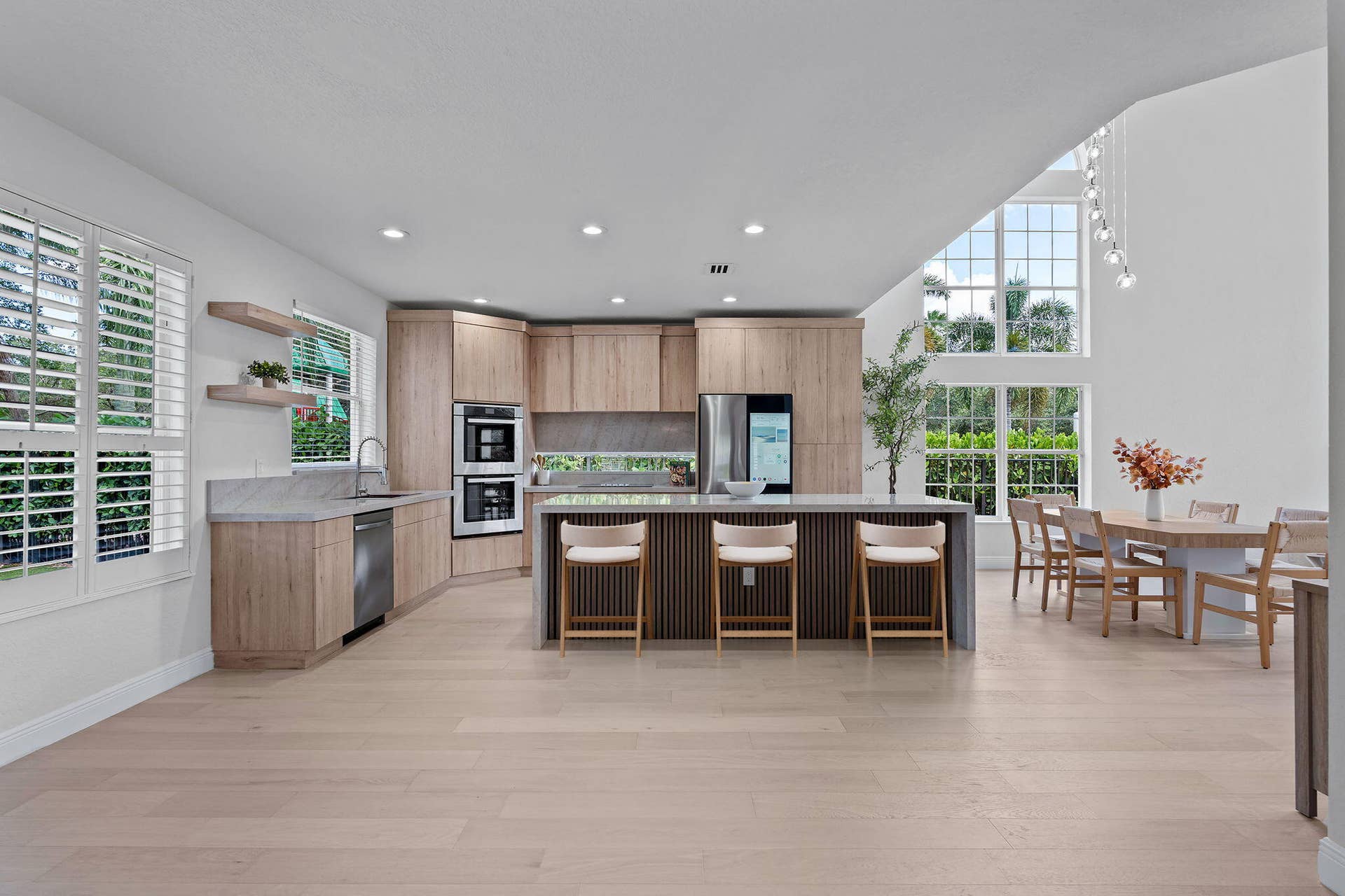 9705 Napoli Woods Lane, Delray Beach, FL 33446 Virtually staged kitchen