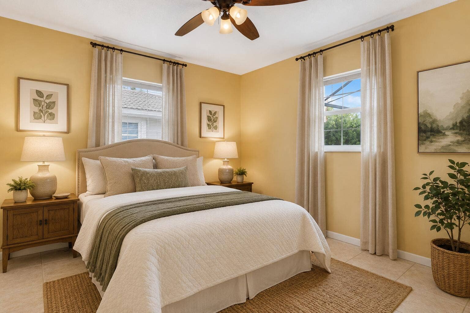 2700 NE 23RD Street, Pompano Beach, FL 33062 Virtually Staged Second Bedroom