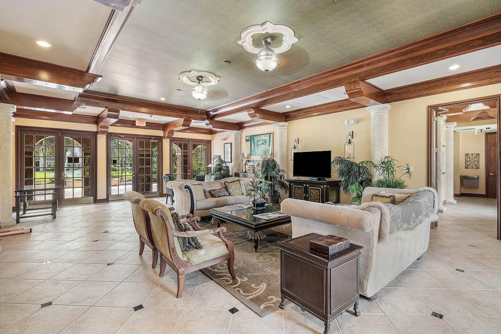 15085 Michelangelo Boulevard, #207, Delray Beach, FL 33446 Clubhouse Lobby