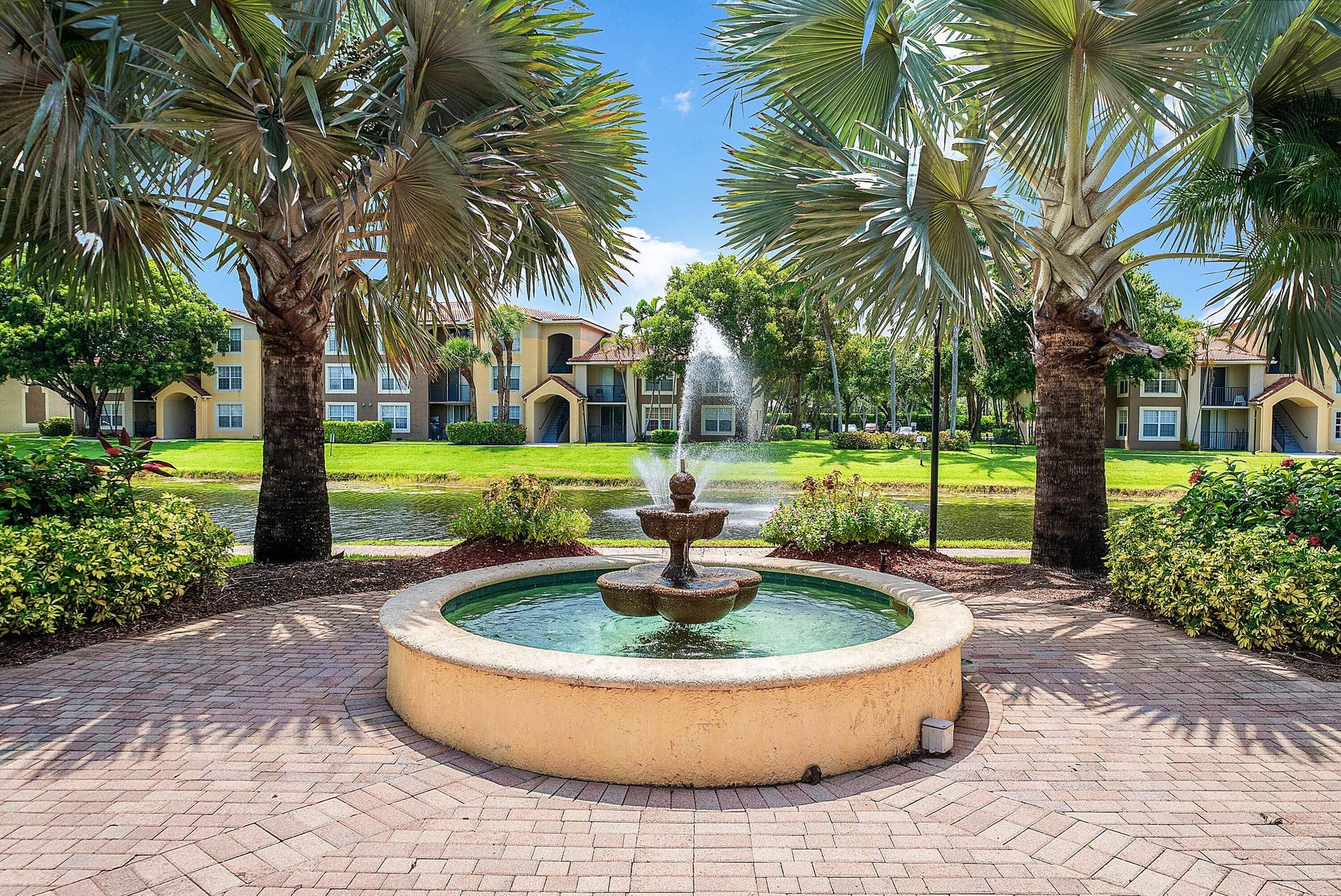 15085 Michelangelo Boulevard, #207, Delray Beach, FL 33446 Clubhouse Fountain
