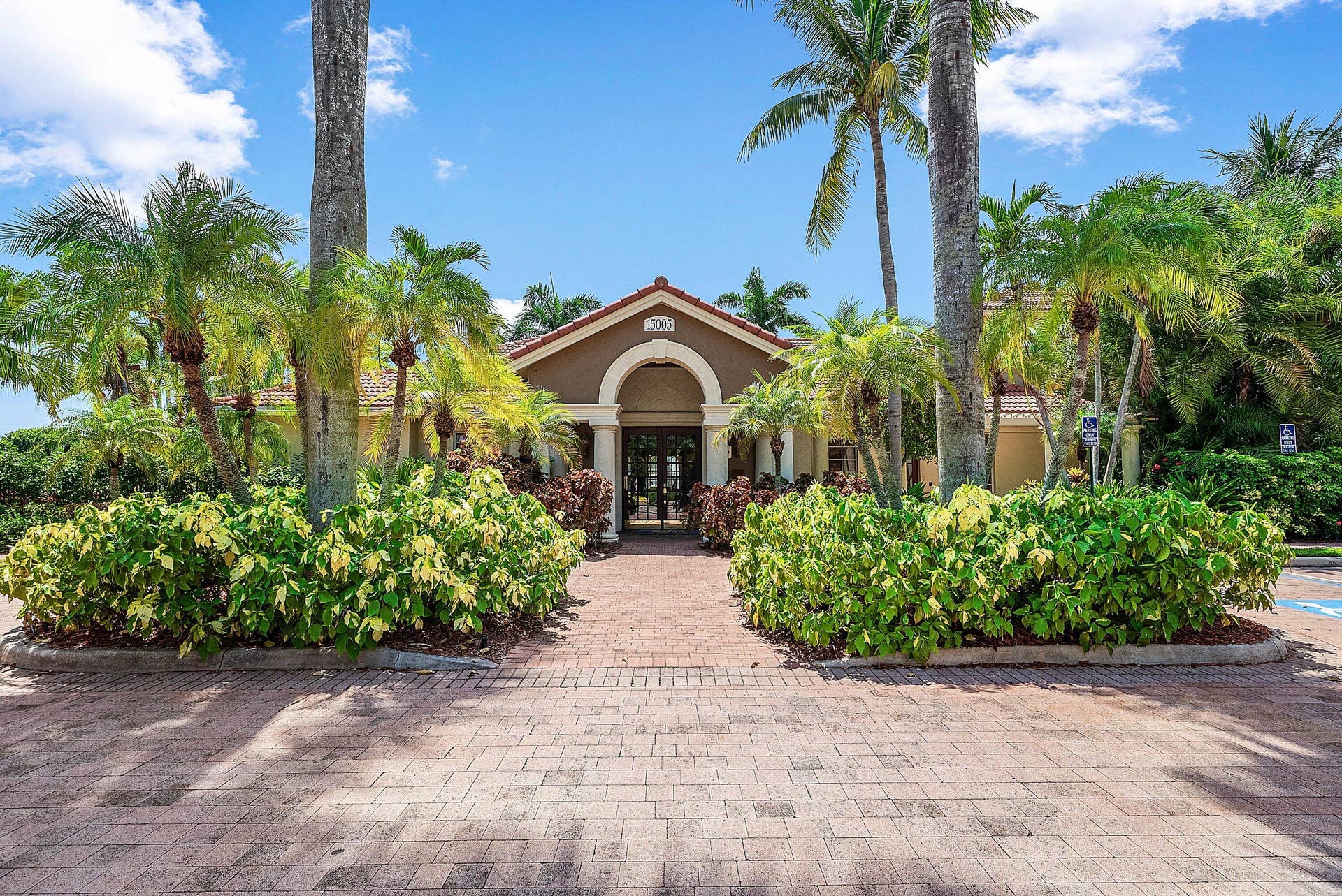 15085 Michelangelo Boulevard, #207, Delray Beach, FL 33446 Clubhouse Front
