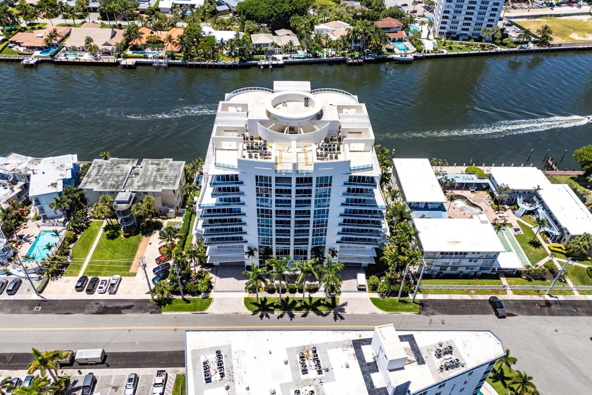 715 Bayshore Drive, #Ph4, Fort Lauderdale, FL 33304 Aerial View