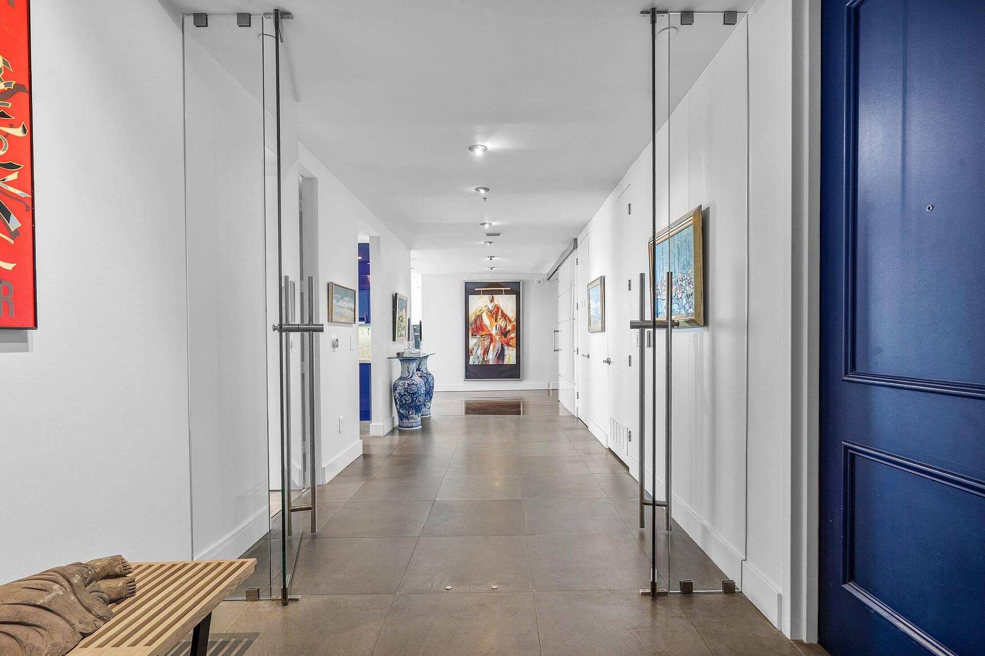 715 Bayshore Drive, #Ph4, Fort Lauderdale, FL 33304 View from Elevator into Foyer