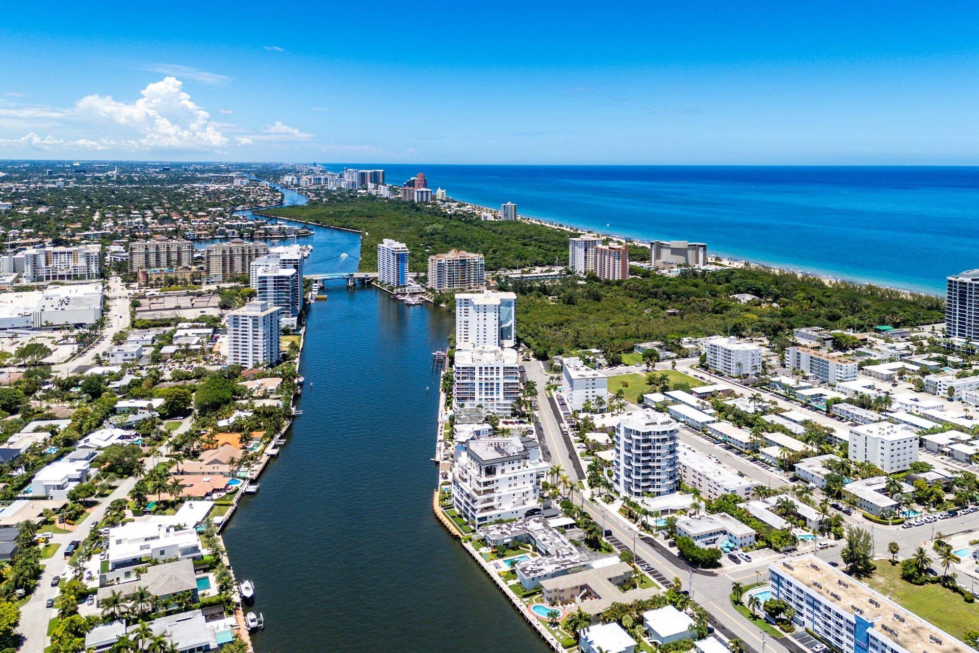715 Bayshore Drive, #Ph4, Fort Lauderdale, FL 33304 Aerial View